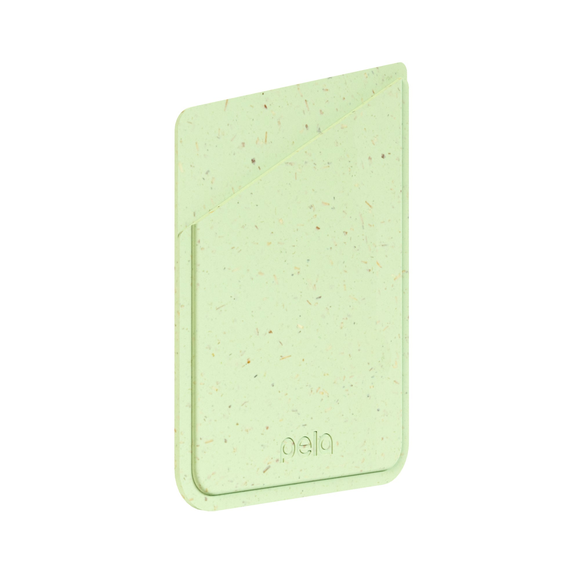 Sage Green Phone Case Card Holder Refurbished - Pela Case refurbished available on Cerqular