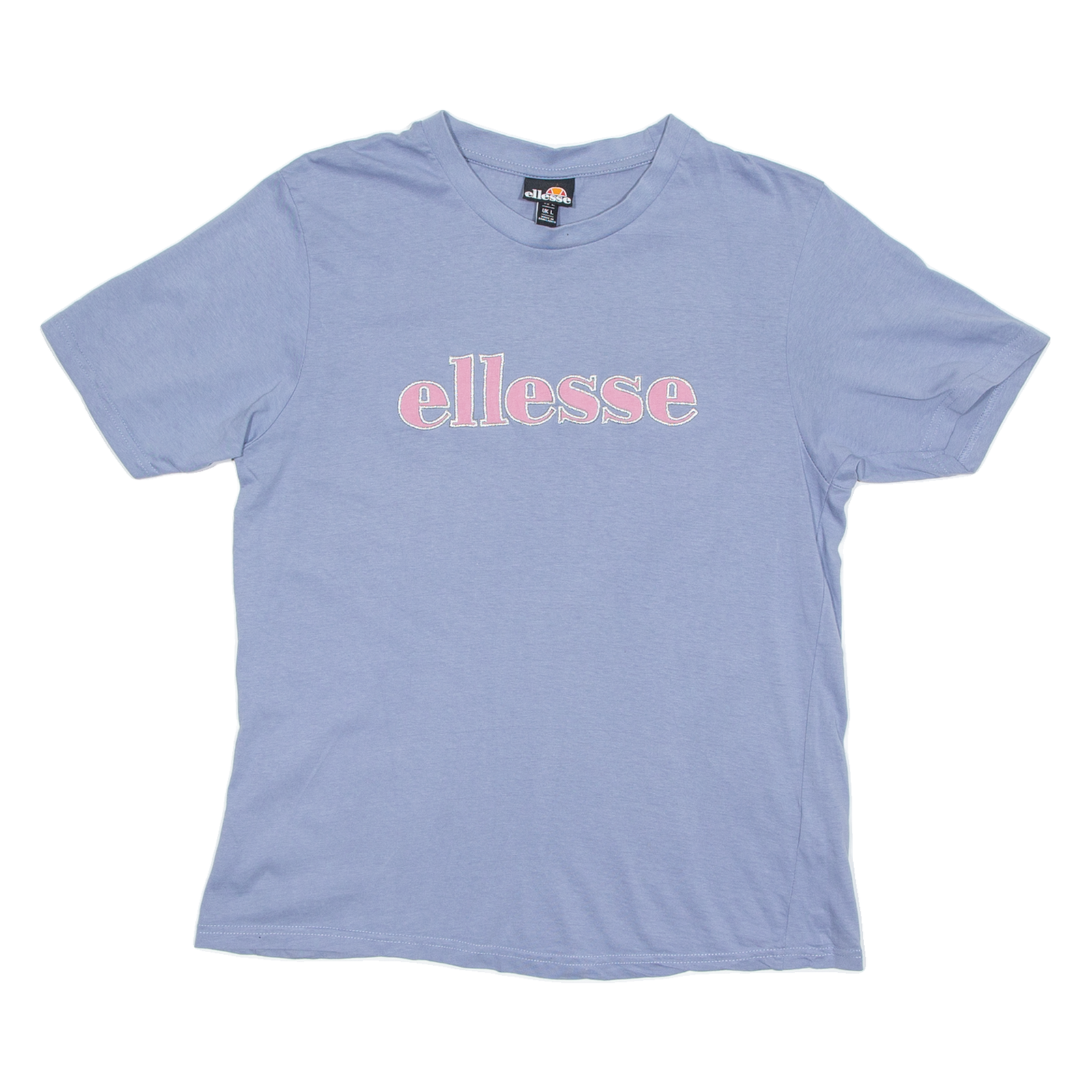 ELLESSE Womens T-Shirt Purple L Refurbished - N/A refurbished available on Cerqular