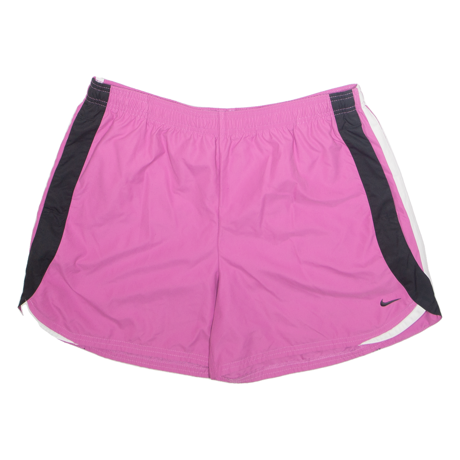 NIKE Womens Sports Shorts Pink L W32 Refurbished - N/A refurbished available on Cerqular