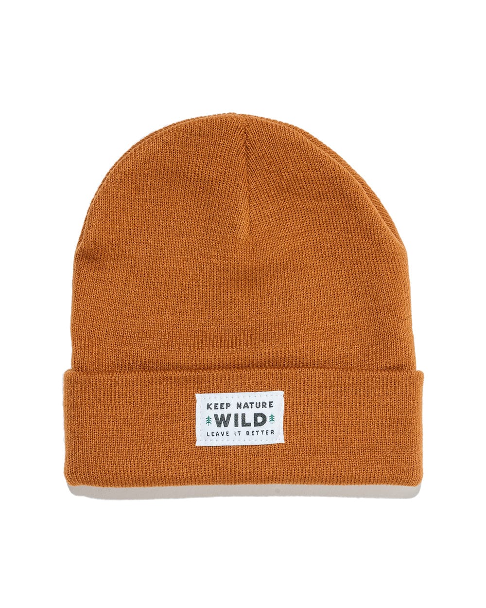 Twin Pines Cuffed Beanie | Copper Refurbished - Keep Nature Wild refurbished available on Cerqular