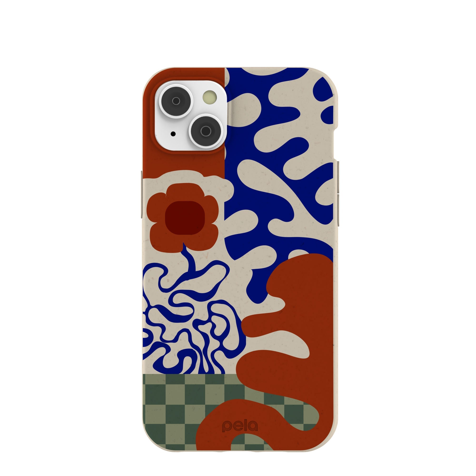 London Fog Leaf Dance iPhone 14 Plus Case Refurbished - Pela Case refurbished available on Cerqular