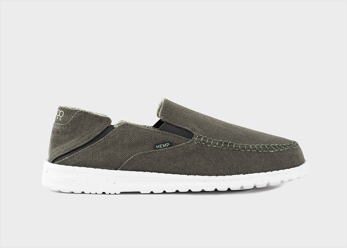 SunSlide Hemp Slip-on for Women in Dark Green | Size: US W 8 | EU 39 Refurbished - 8000Kicks refurbished available on Cerqular