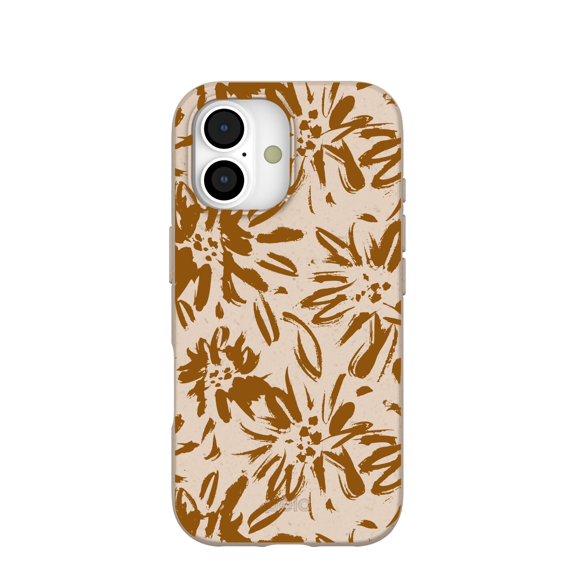 Seashell Petal Burst iPhone 17 Case | MagSafe Compatibility: With MagSafe Refurbished - Pela Case refurbished available on Cerqular