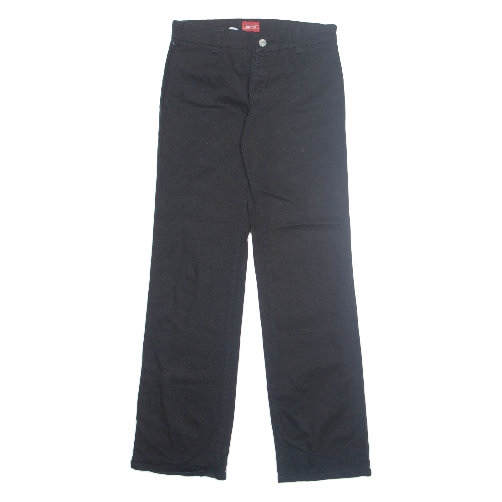 DICKIES Womens Trousers Black Regular Bootcut W28 L31 Refurbished - N/A refurbished available on Cerqular