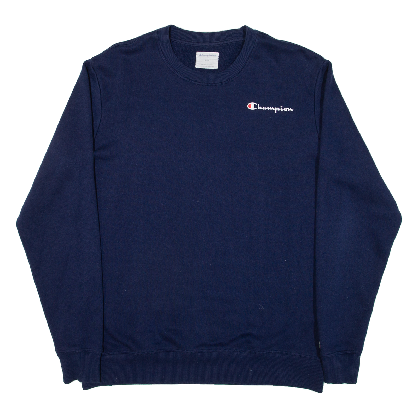CHAMPION Mens Sweatshirt Blue M Refurbished - N/A refurbished available on Cerqular