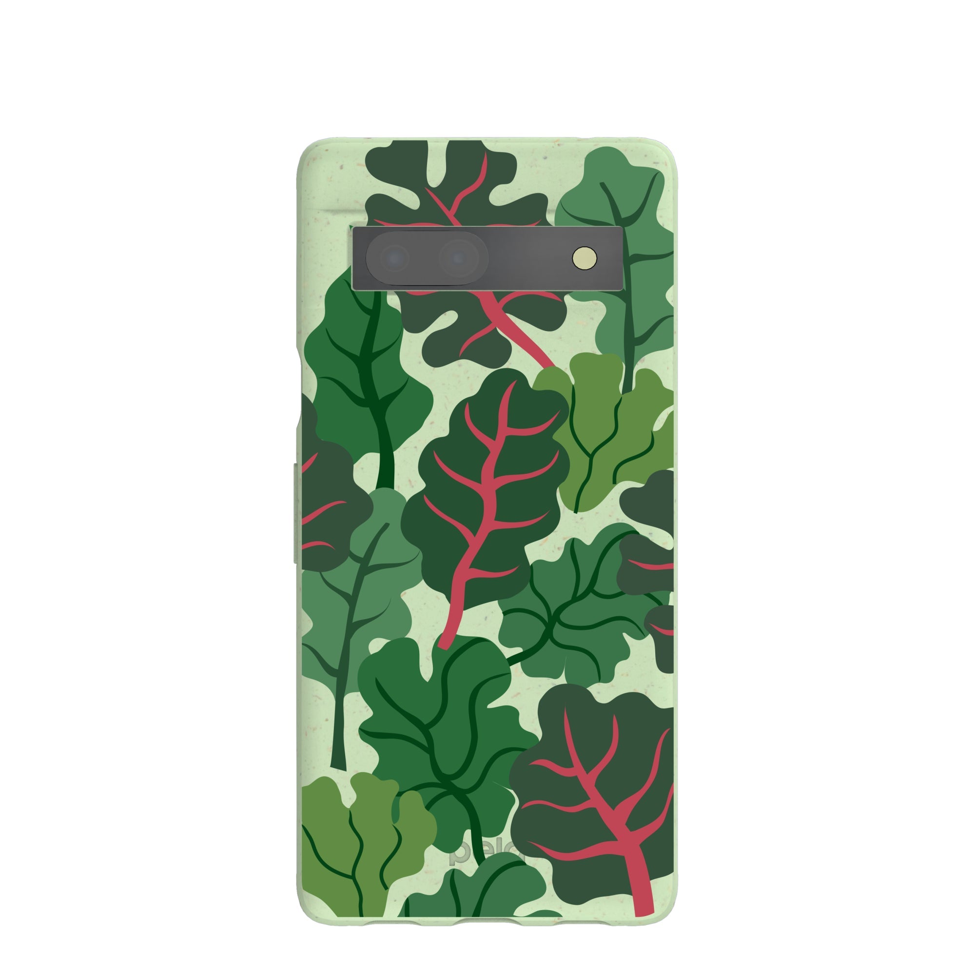 Sage Green Leafy Greens Google Pixel 7a Case Refurbished - Pela Case refurbished available on Cerqular