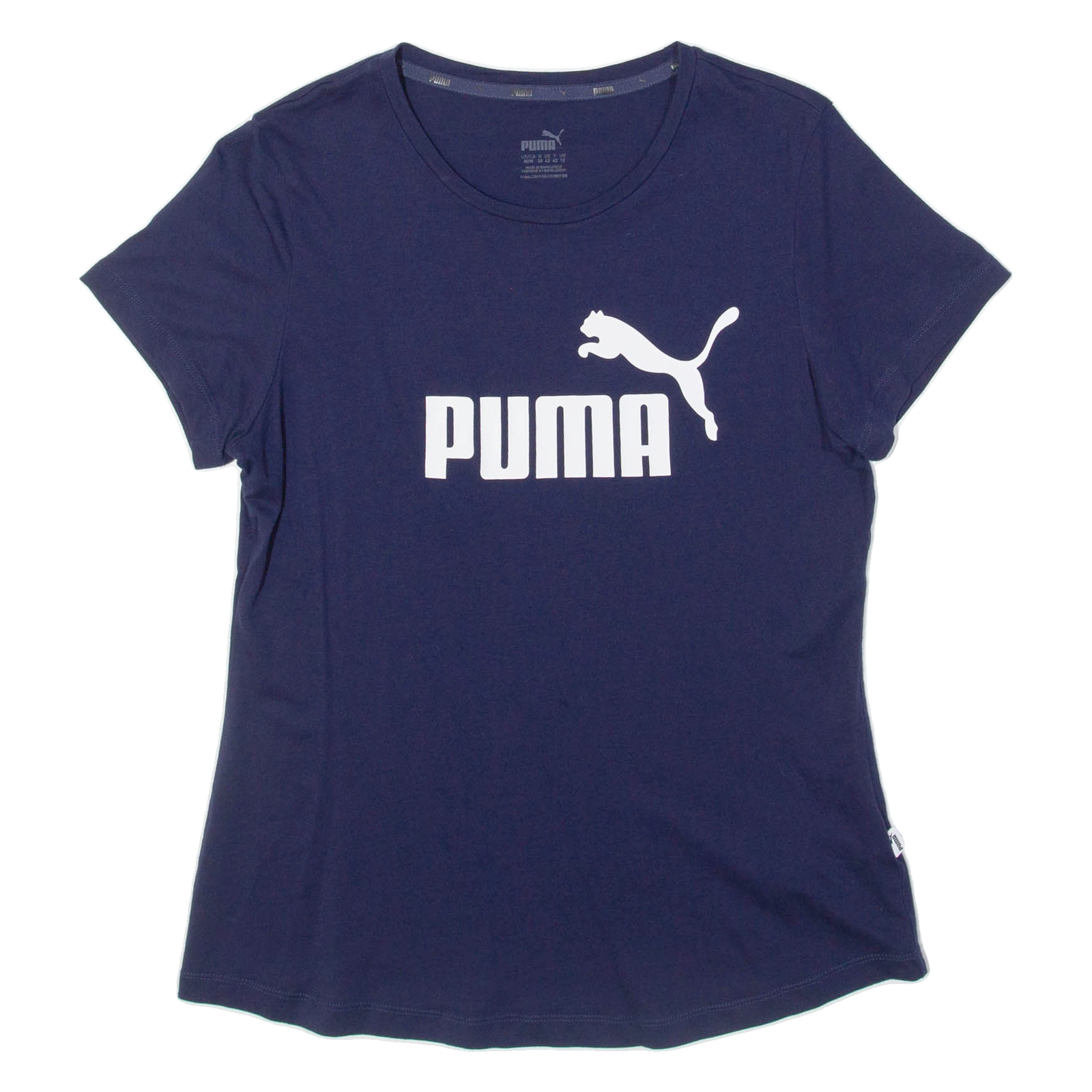 PUMA Womens T-Shirt Blue M Refurbished - N/A refurbished available on Cerqular