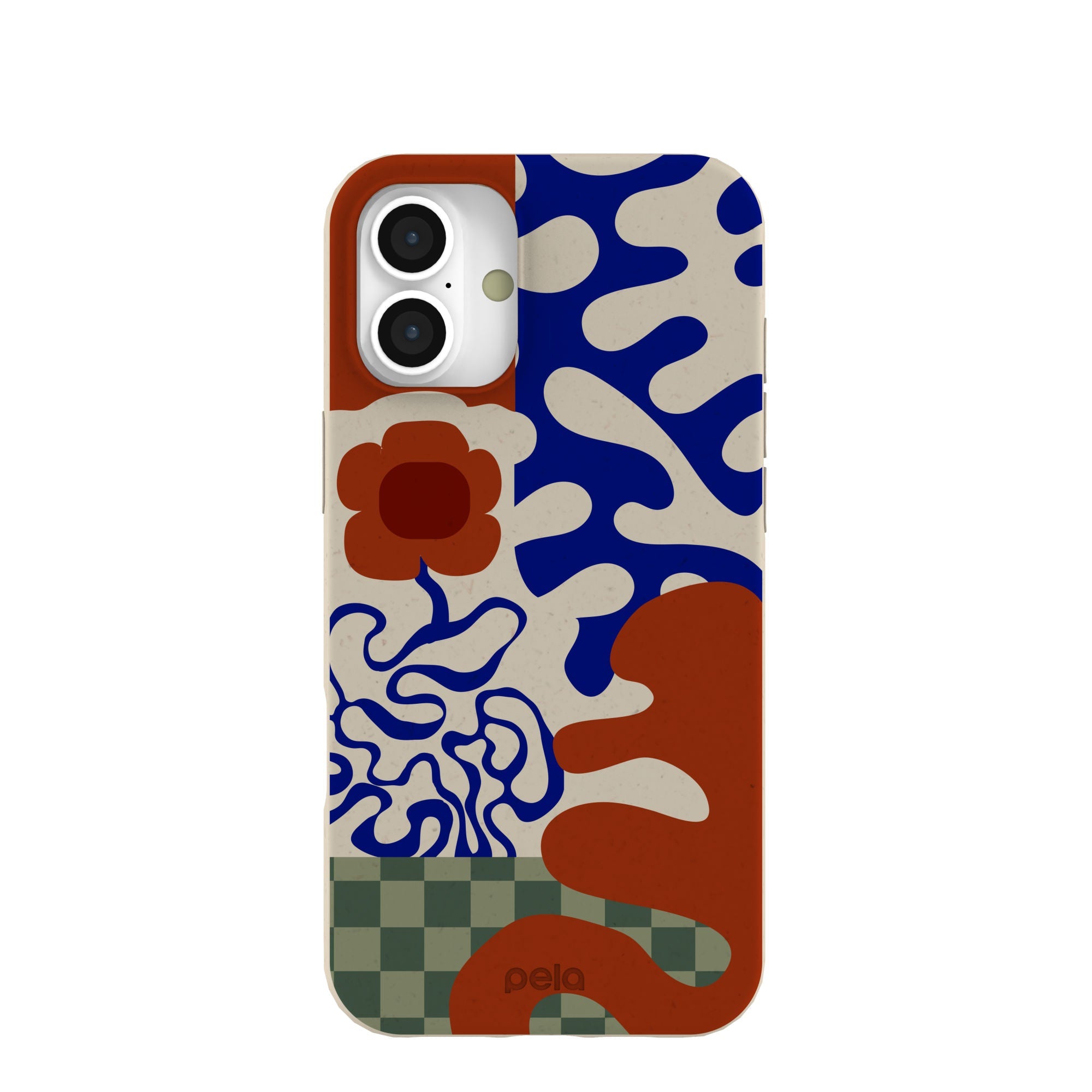 London Fog Leaf Dance iPhone 16 Plus Case Refurbished - Pela Case refurbished available on Cerqular