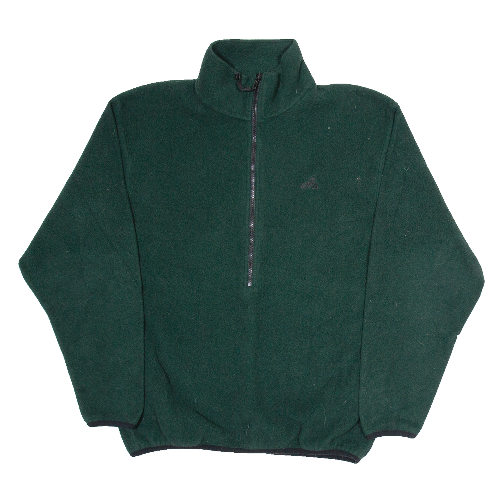 EMS Mens Fleece Green 1/2 Zip Tight Knit M Refurbished - N/A refurbished available on Cerqular