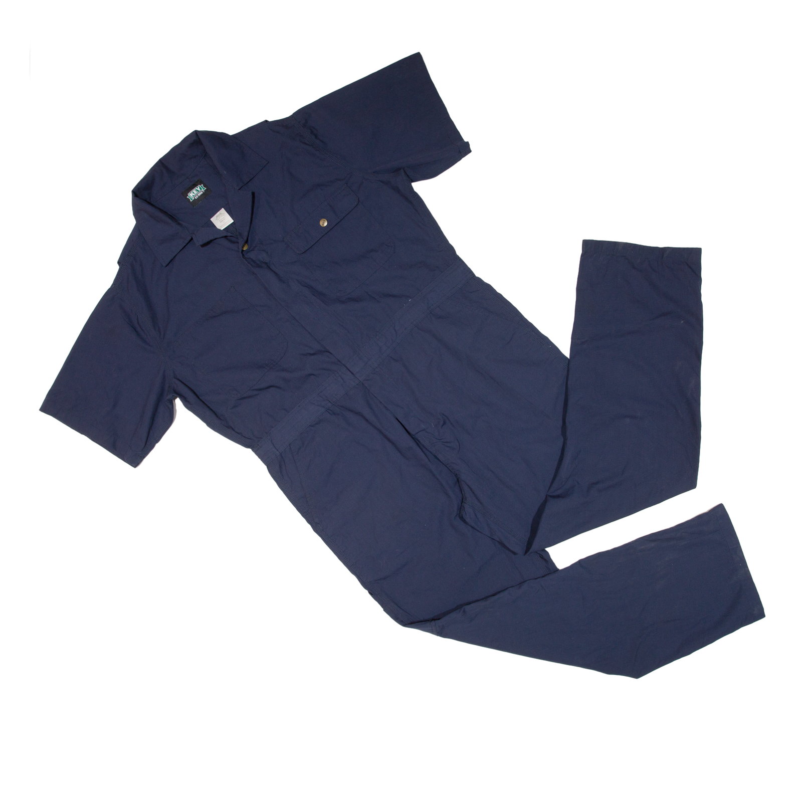 KEY Workwear Mens Boiler Suit Blue Relaxed L W42 L30 Refurbished - N/A refurbished available on Cerqular
