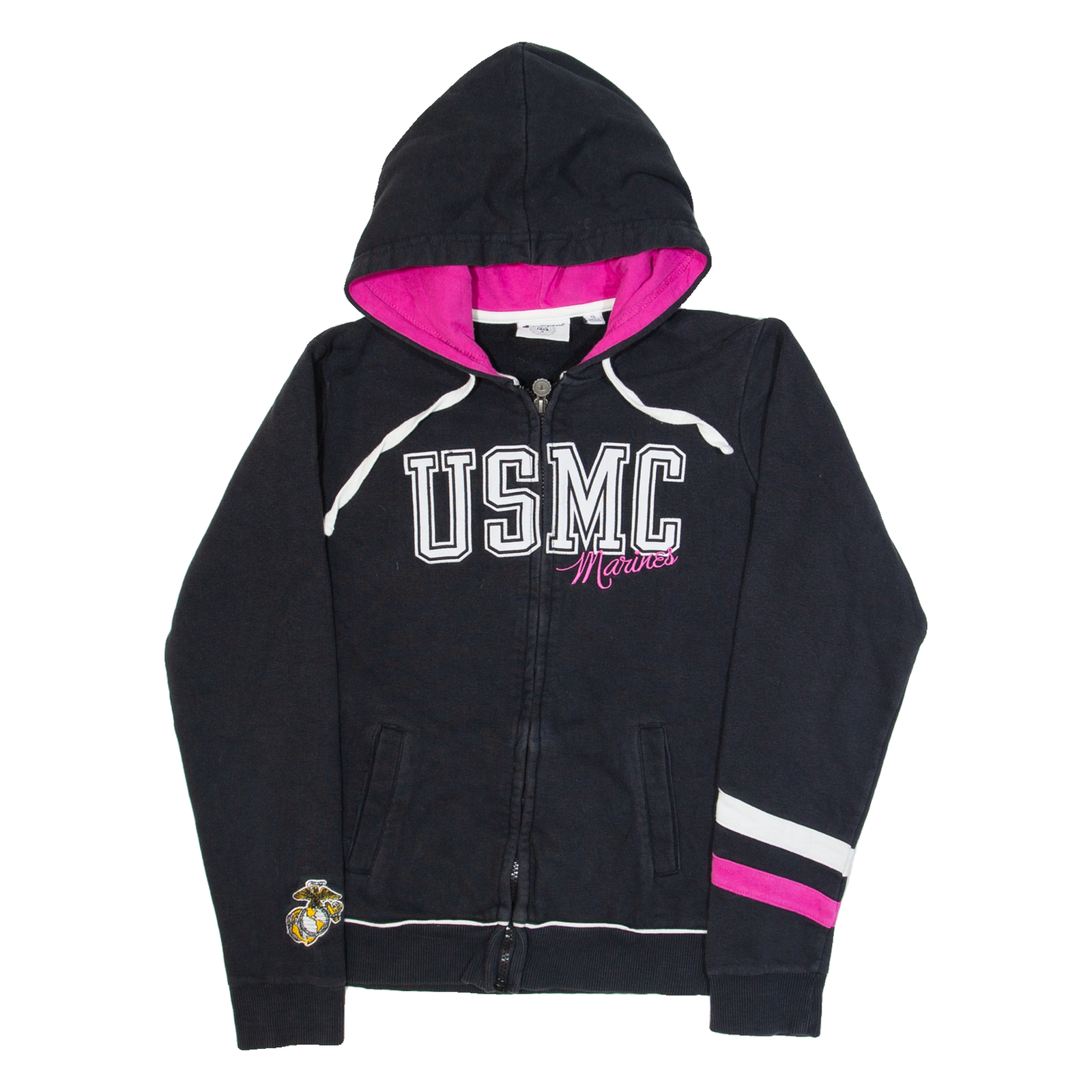 Buy CHAMPION USMC Marines Womens Black Hoodie Full Zip USA S Refurbished - $37.69 CHAMPION USMC Marines Womens Black Hoodie Full Zip USA S Refurbished - N/A refurbished available on Cerqular