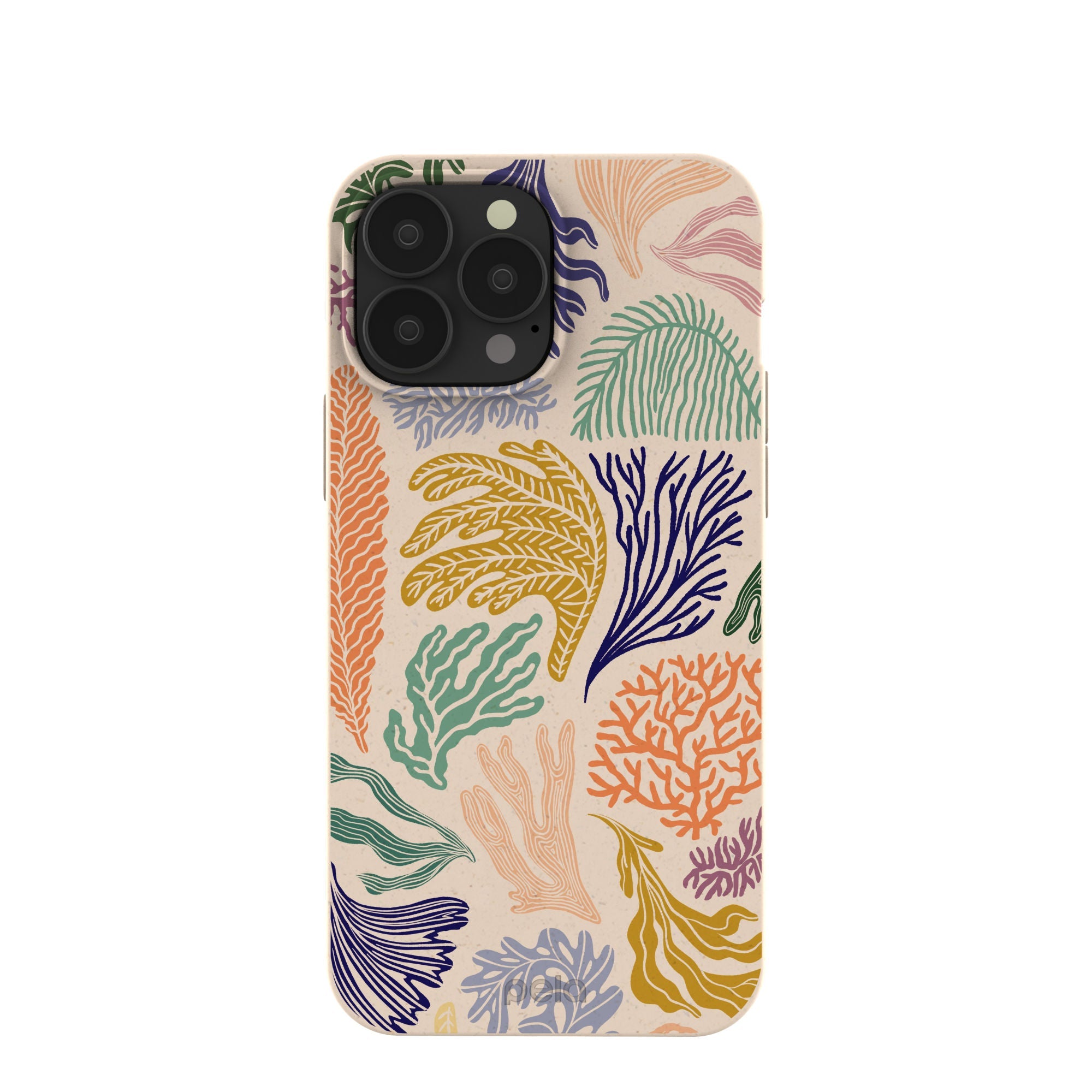 Seashell Coral Dreams iPhone 13 Pro Max Case Refurbished - Pela Case refurbished available on Cerqular