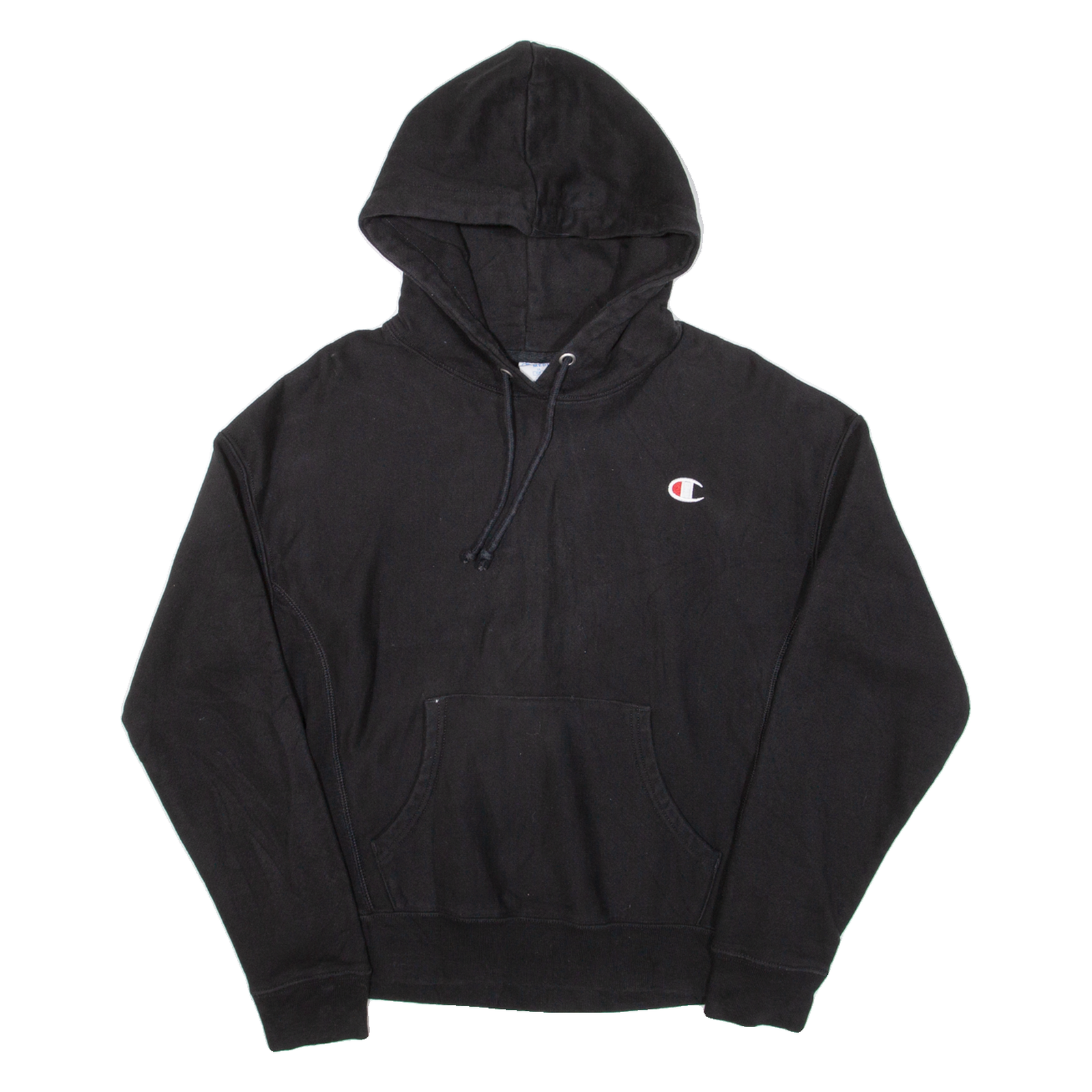 CHAMPION REVERSE WEAVE Womens Black Hoodie M Refurbished - N/A refurbished available on Cerqular