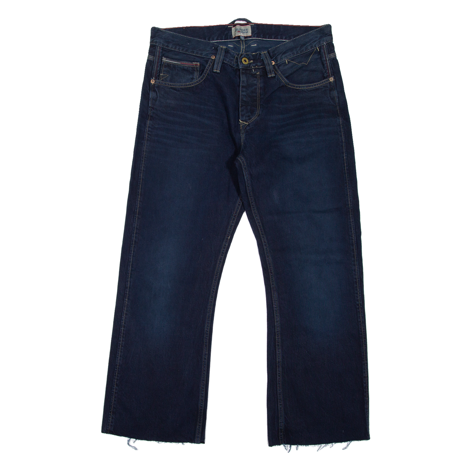 TOMMY HILFIGER Ronan Mens Jeans Blue Regular Bootcut W32 L27 Refurbished - N/A refurbished available on Cerqular