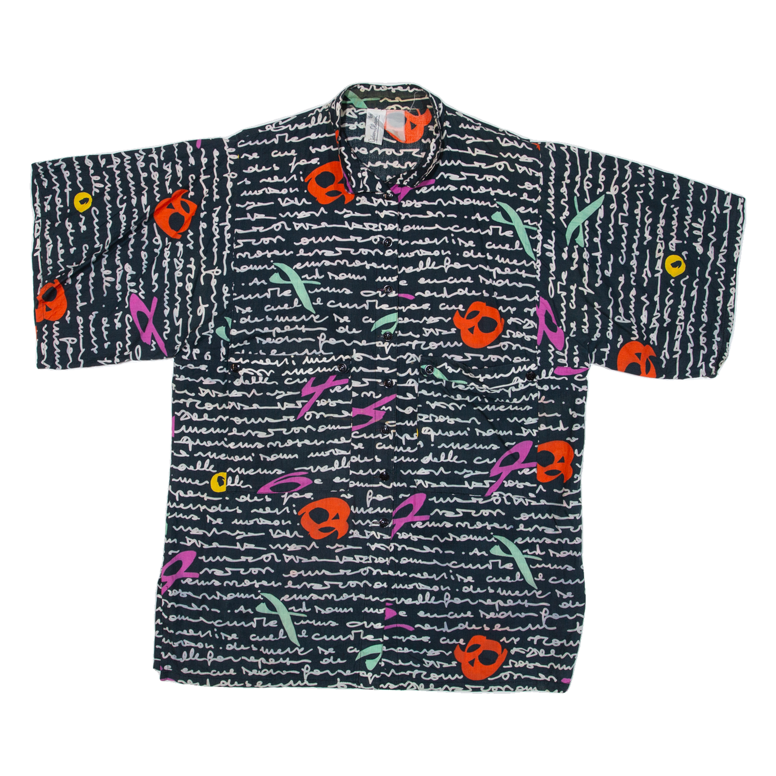 Womens Shirt Blue Crazy Pattern L Refurbished - N/A refurbished available on Cerqular