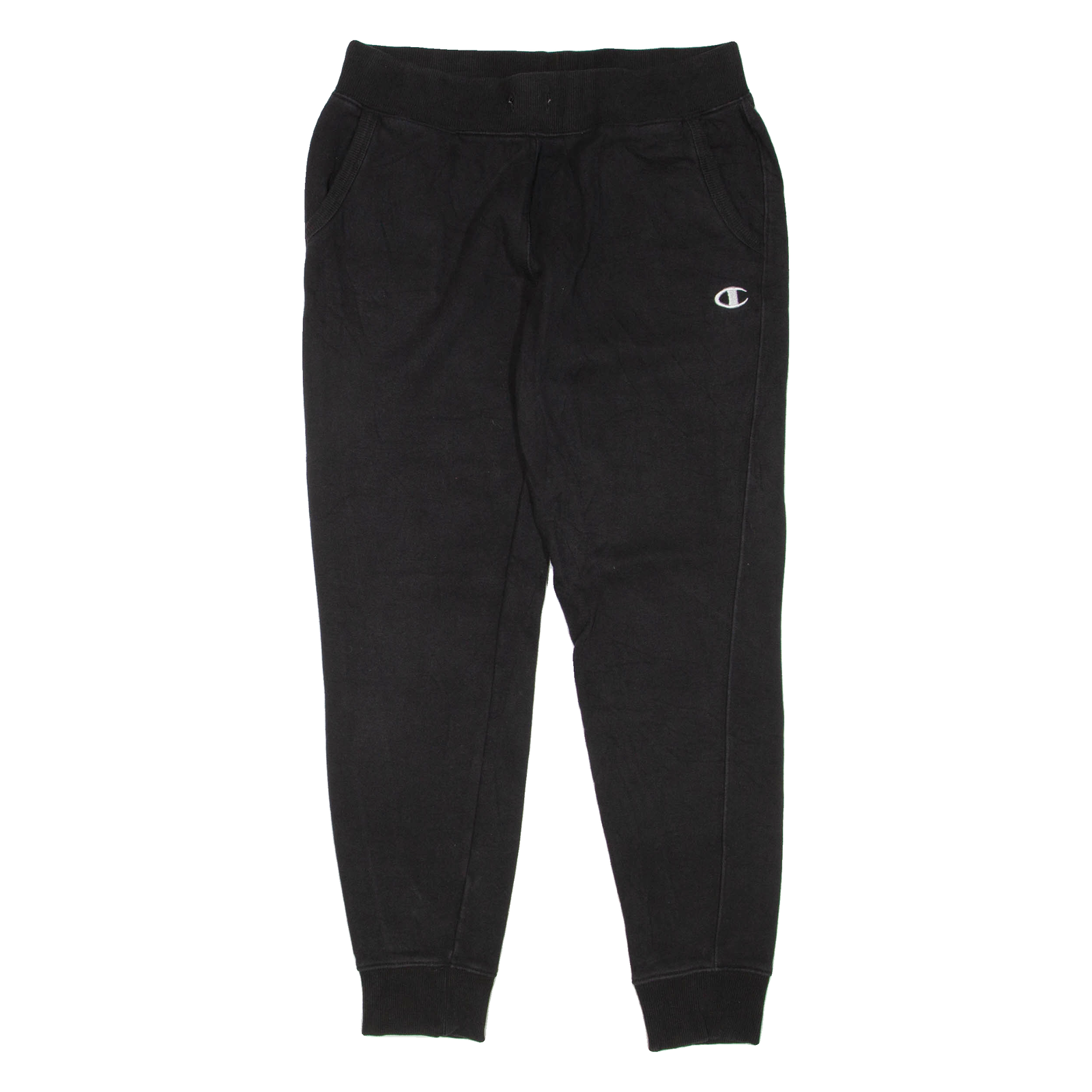 CHAMPION Mens Joggers Black Tapered S W28 L29 Refurbished - N/A refurbished available on Cerqular