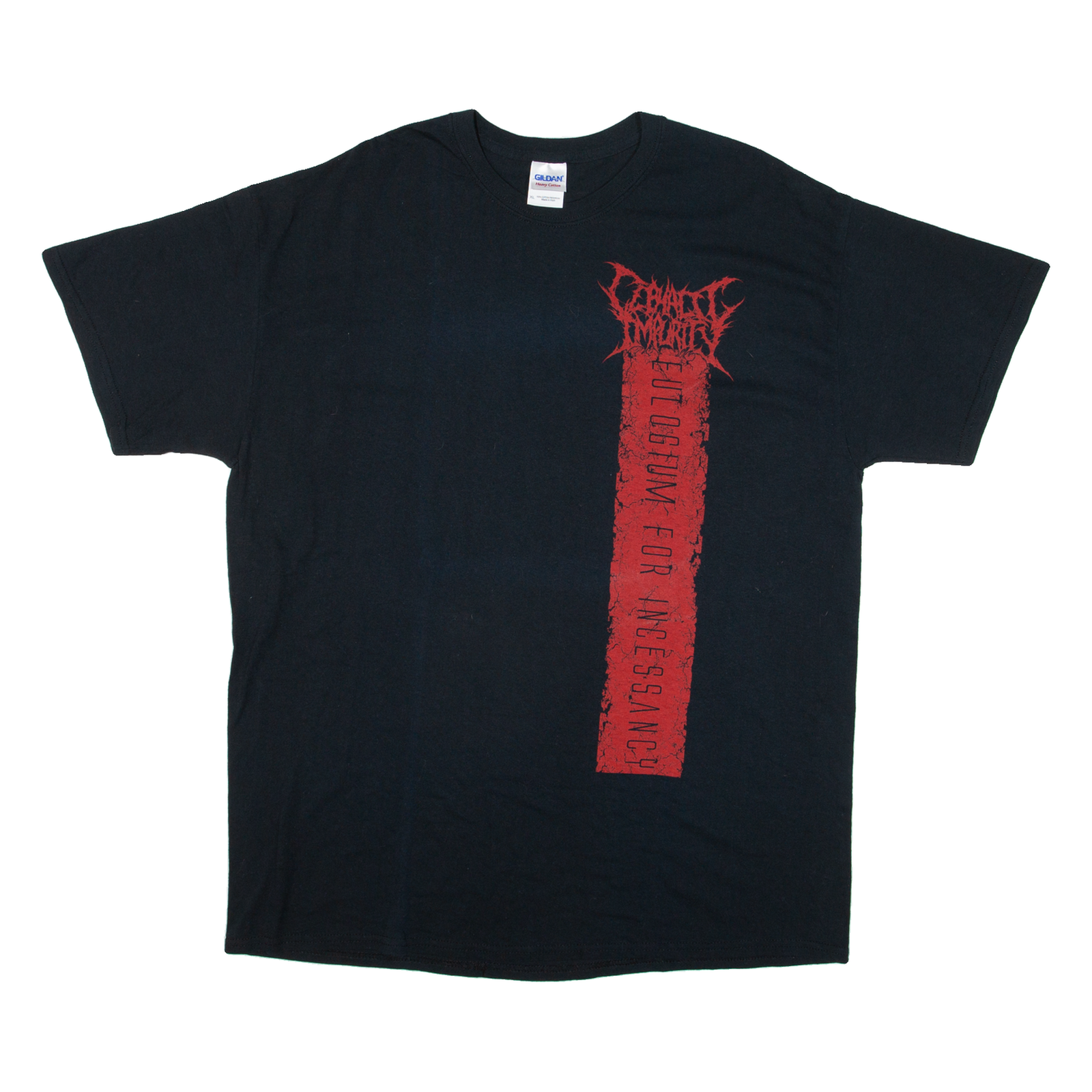 GILDAN Mens Band T-Shirt Black XL Refurbished - N/A refurbished available on Cerqular