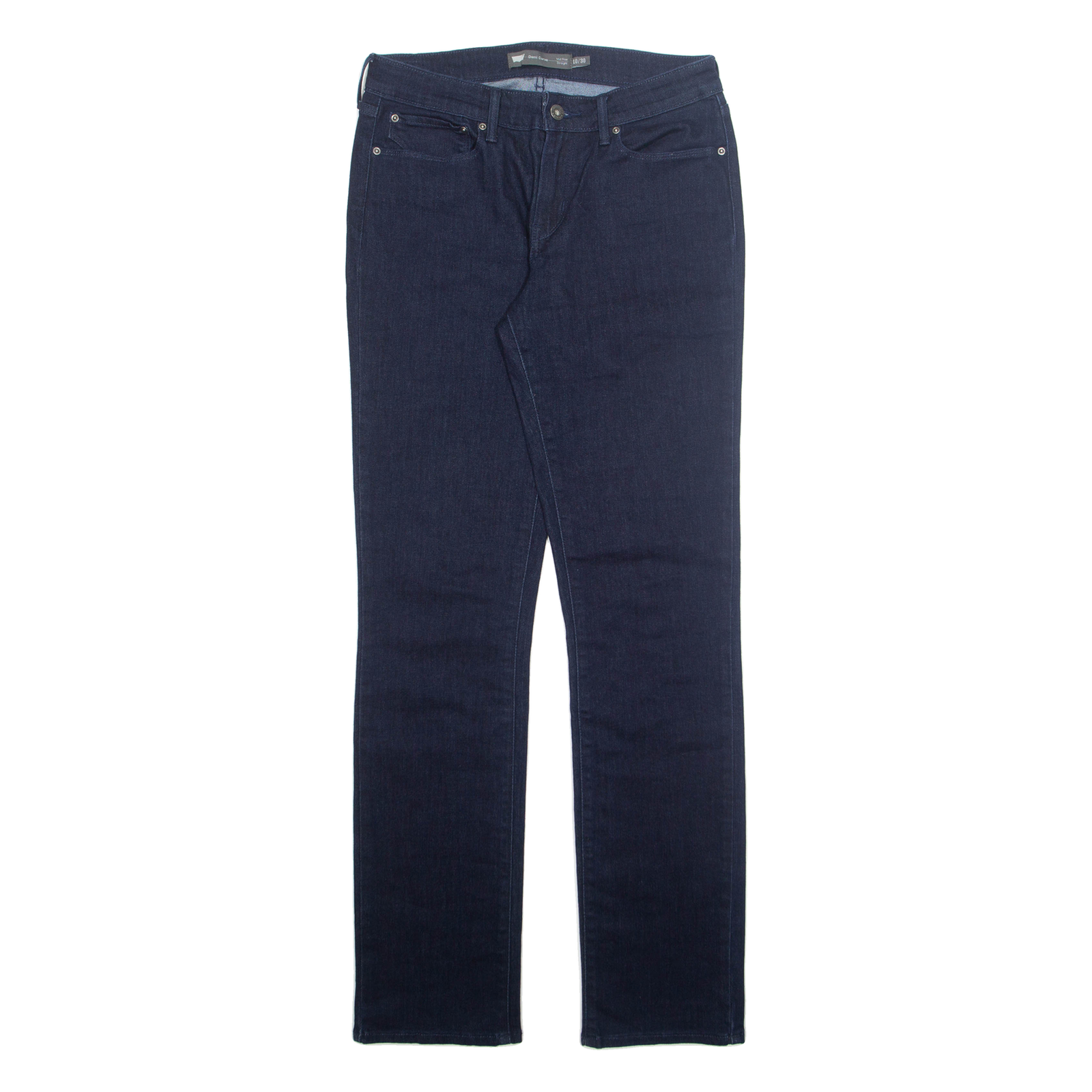 LEVI'S Womens Jeans Blue Regular Straight W30 L34 Refurbished - N/A refurbished available on Cerqular