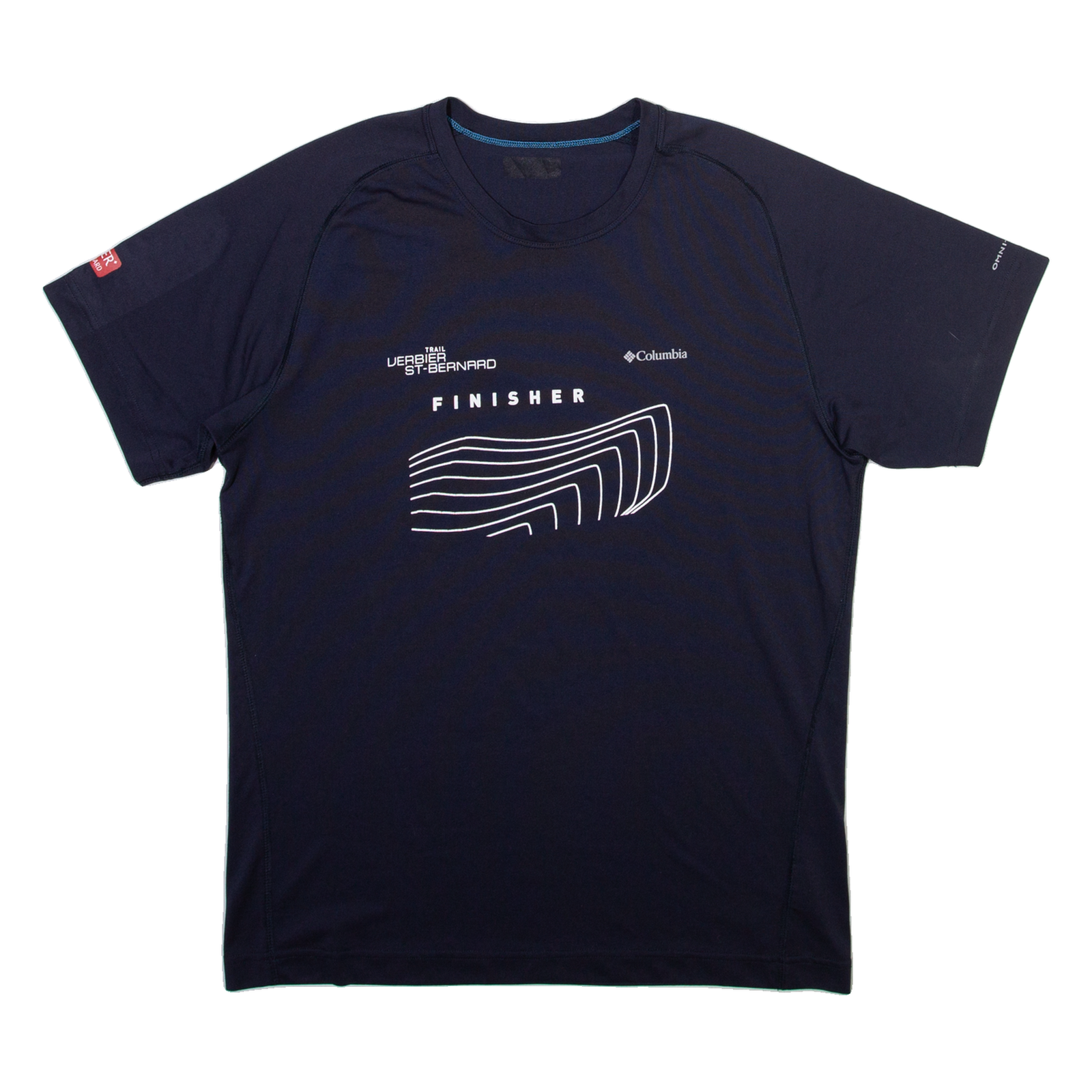 COLUMBIA Mens T-Shirt Black L Refurbished - N/A refurbished available on Cerqular