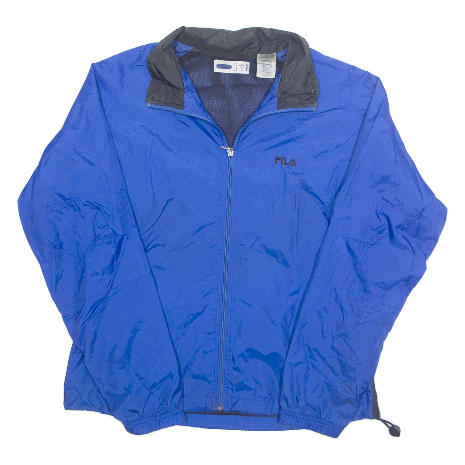 FILA Mesh Lined Mens Track Jacket Blue L Refurbished - N/A refurbished available on Cerqular