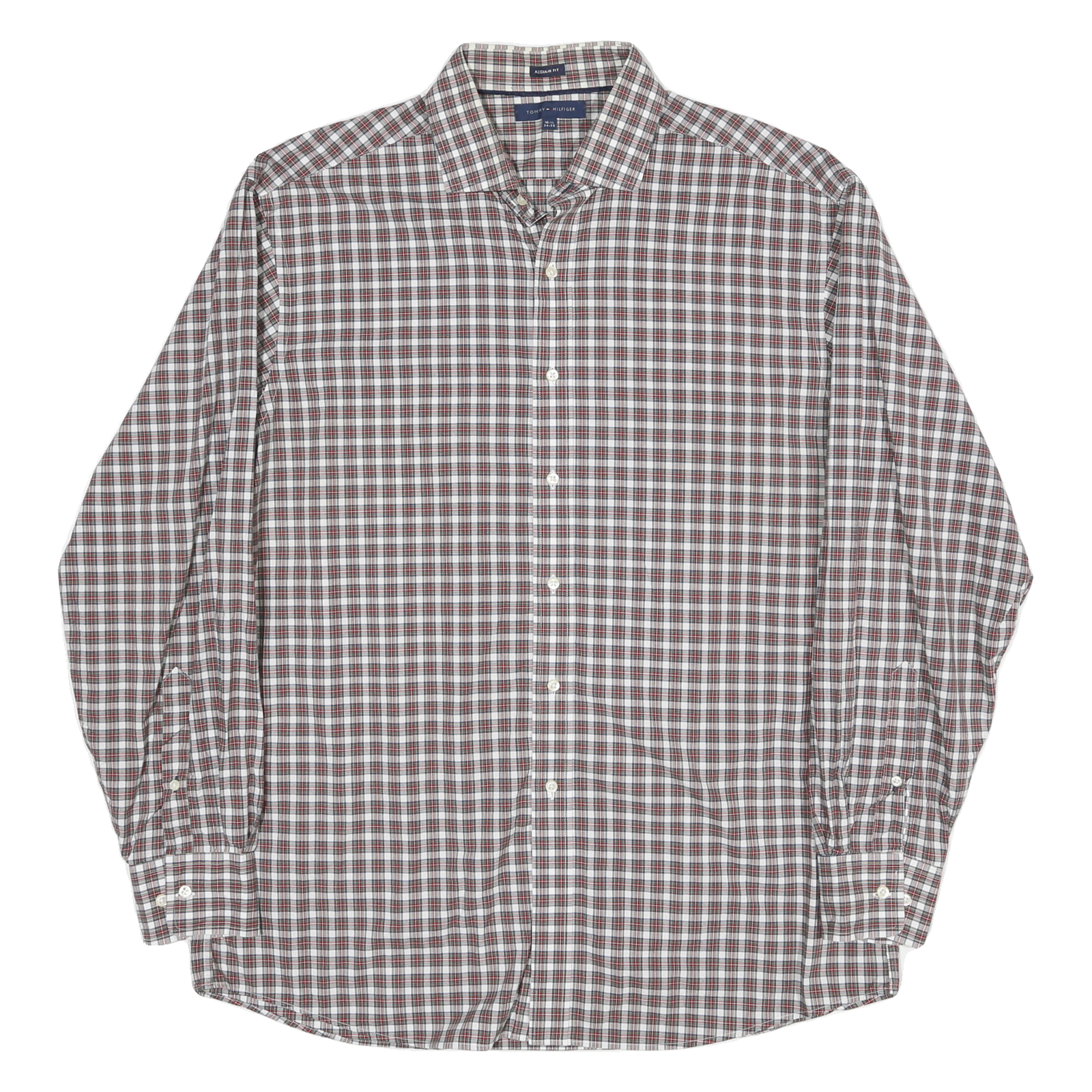 Buy TOMMY HILFIGER Mens White & Brown Check Shirt L Cotton Blend Classic Fit Refurbished - $28.59 TOMMY HILFIGER Mens White & Brown Check Shirt L Cotton Blend Classic Fit Refurbished - N/A refurbished available on Cerqular