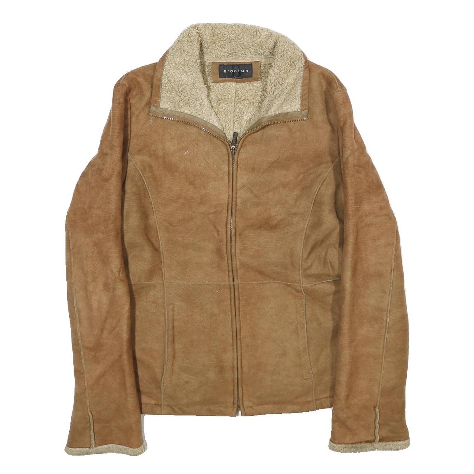 Buy BRAETAN Womens Beige Faux Suede Zip Jacket S Faux Suede Plain Warm Casual Refurbished - $37.69 BRAETAN Womens Beige Faux Suede Zip Jacket S Faux Suede Plain Warm Casual Refurbished - N/A refurbished available on Cerqular