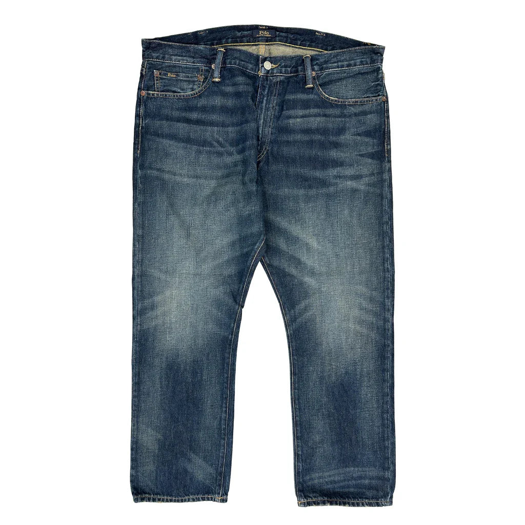 Polo By Ralph Lauren Jeans - 39W 26L Blue Denim Refurbished - Thrifted (note: this is a term often used to describe second- refurbished available on Cerqular