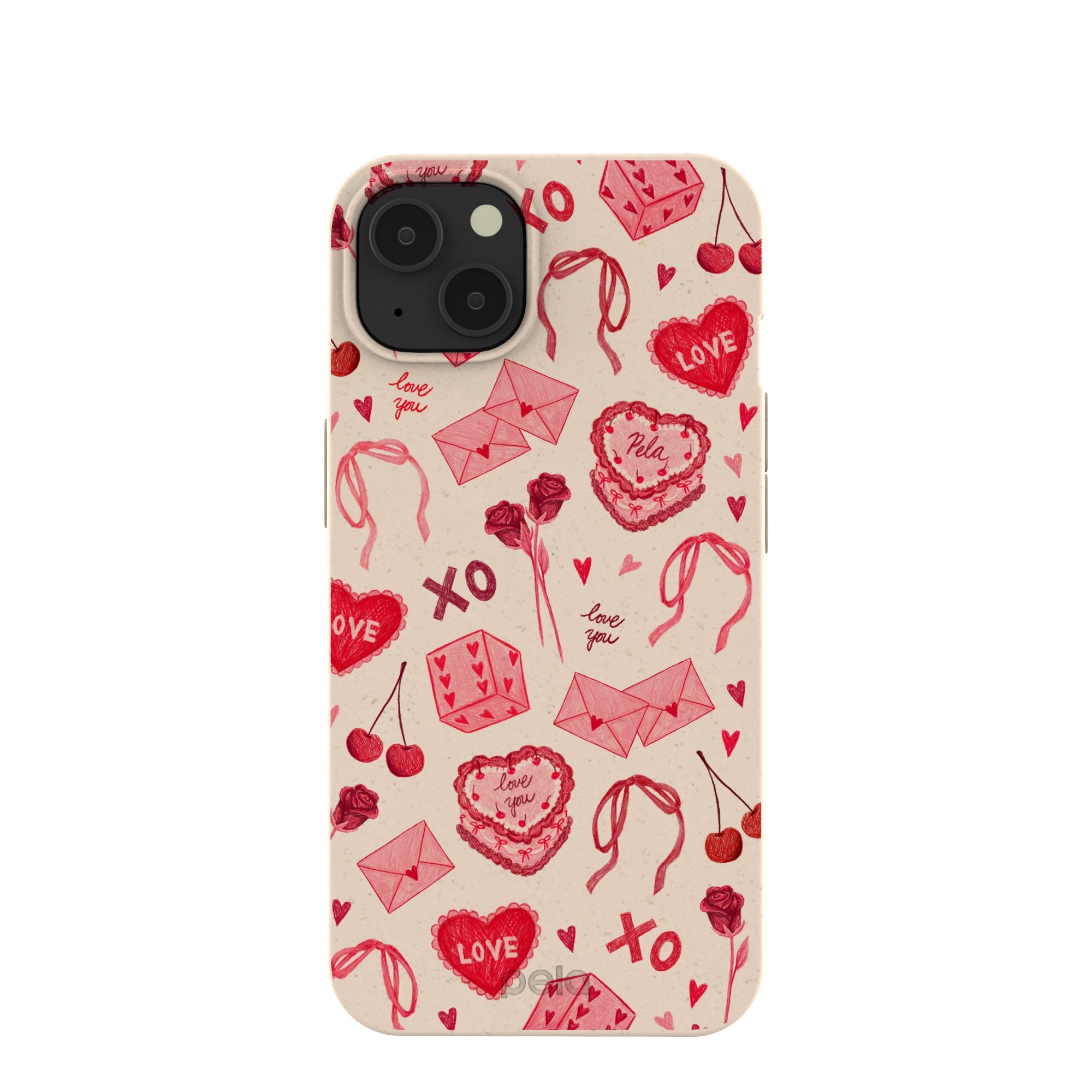 Seashell Love Pack iPhone 13 Case Refurbished - Pela Case refurbished available on Cerqular