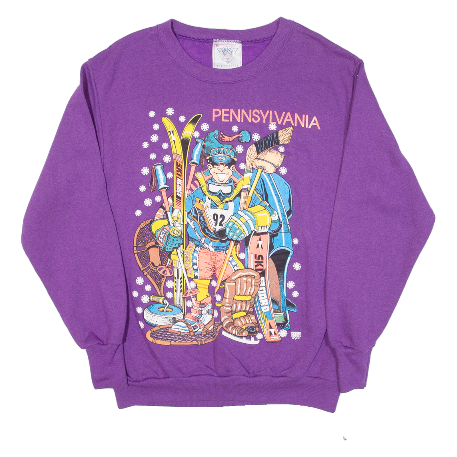 Buy DELTA Pennsylvania Womens Sweatshirt Purple 90s USA M Refurbished - $94.89 DELTA Pennsylvania Womens Sweatshirt Purple 90s USA M Refurbished - N/A refurbished available on Cerqular
