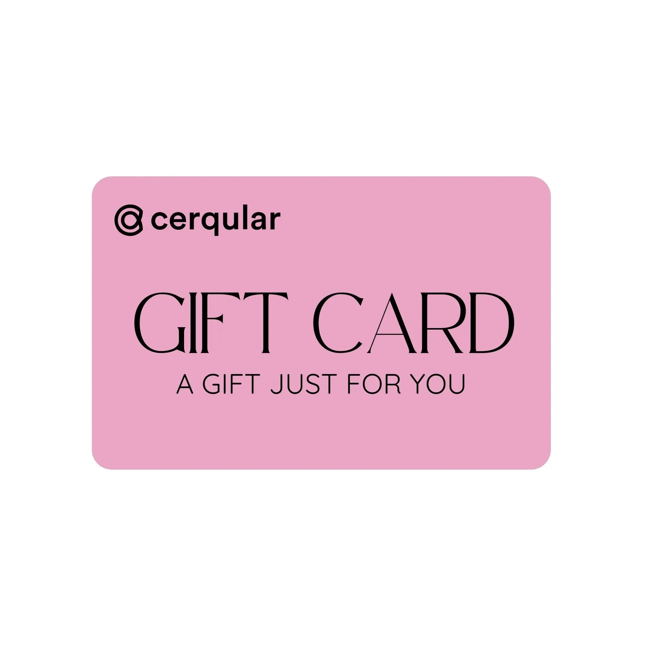 Cerqular Gift Card - Pastel Pink | Denominations: $70.00 Refurbished - N/A (Note: It's possible that "Cerqular refurbished available on Cerqular