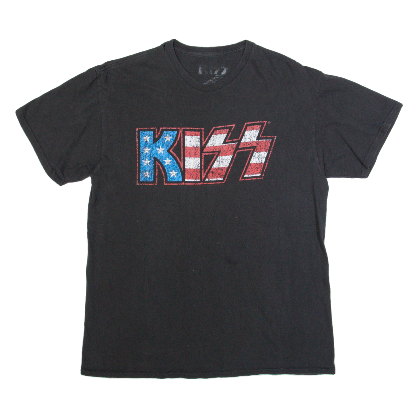 Buy KISS Mens Band T-Shirt Black USA M Refurbished - $25.99 KISS Mens Band T-Shirt Black USA M Refurbished - N/A refurbished available on Cerqular