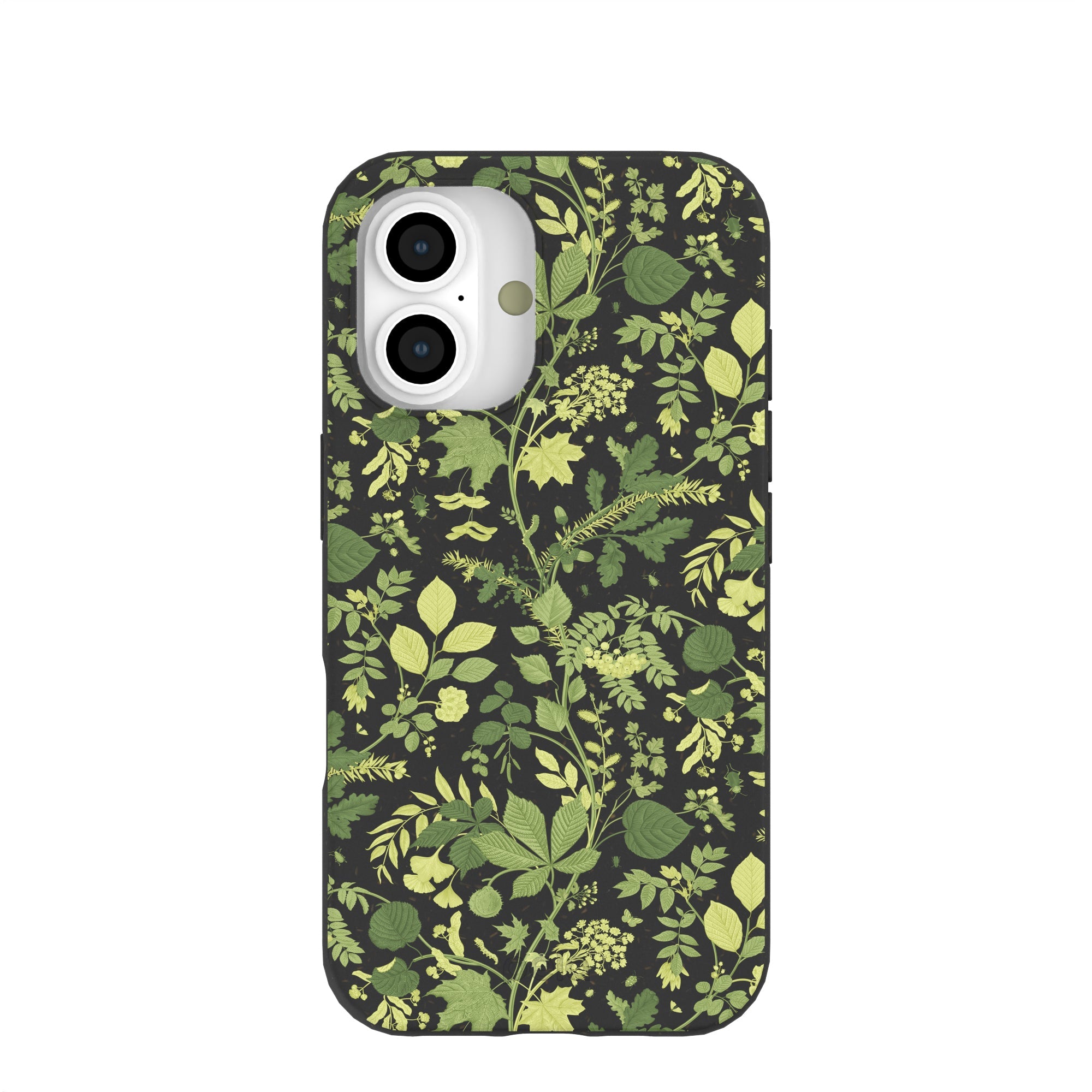 Black Evergreen iPhone 16 Case Refurbished - Pela Case refurbished available on Cerqular