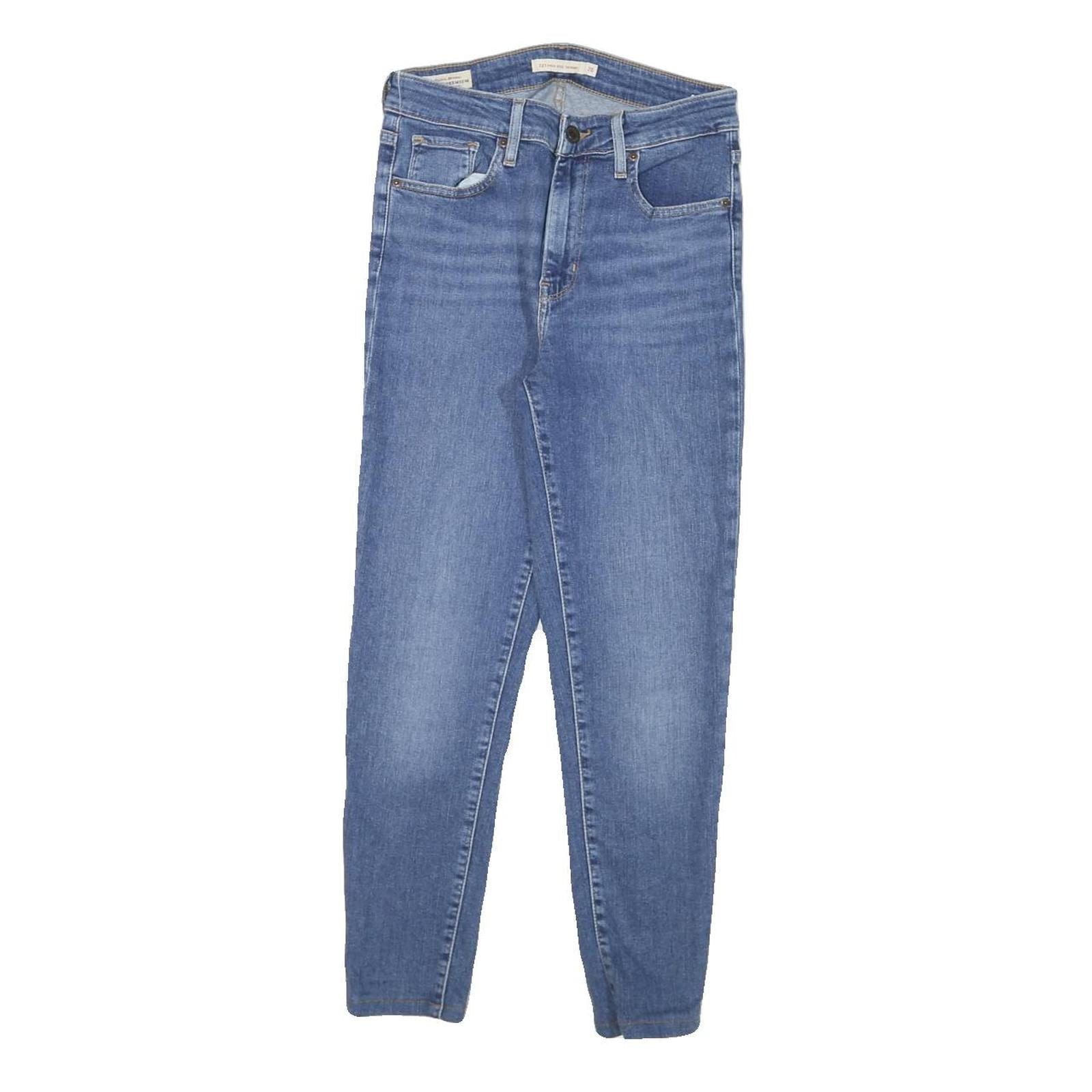 LEVI'S 721 Womens Slim Blue Denim Medium W24 L24 Slim Fit Zip Jeans Refurbished - N/A refurbished available on Cerqular