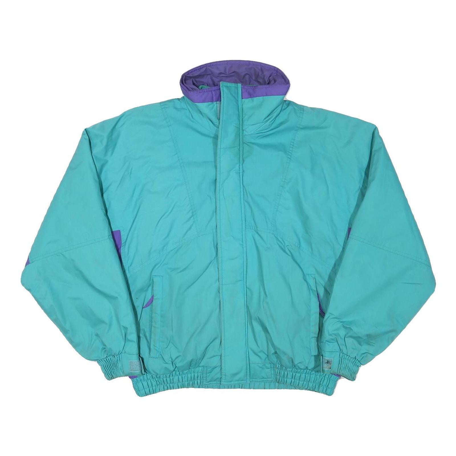 OSH KOSH Mens Blue & Purple Classic Jacket M Polyester Blend Zip Pockets Refurbished - N/A refurbished available on Cerqular