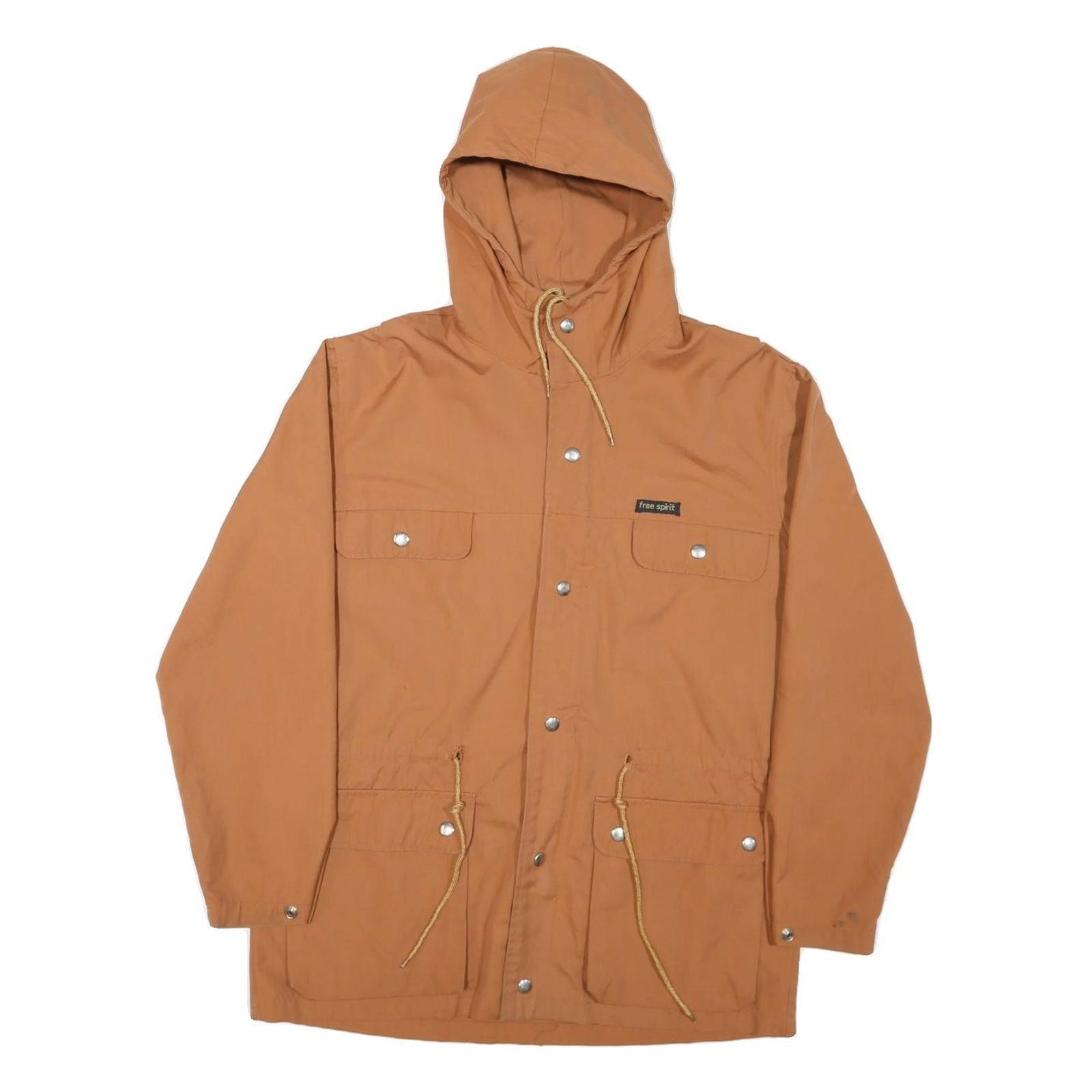 Buy FREE SPIRIT Womens Brown Hooded Jacket M Polyester Blend Button Closure Casual Refurbished - $51.99 FREE SPIRIT Womens Brown Hooded Jacket M Polyester Blend Button Closure Casual Refurbished - N/A refurbished available on Cerqular
