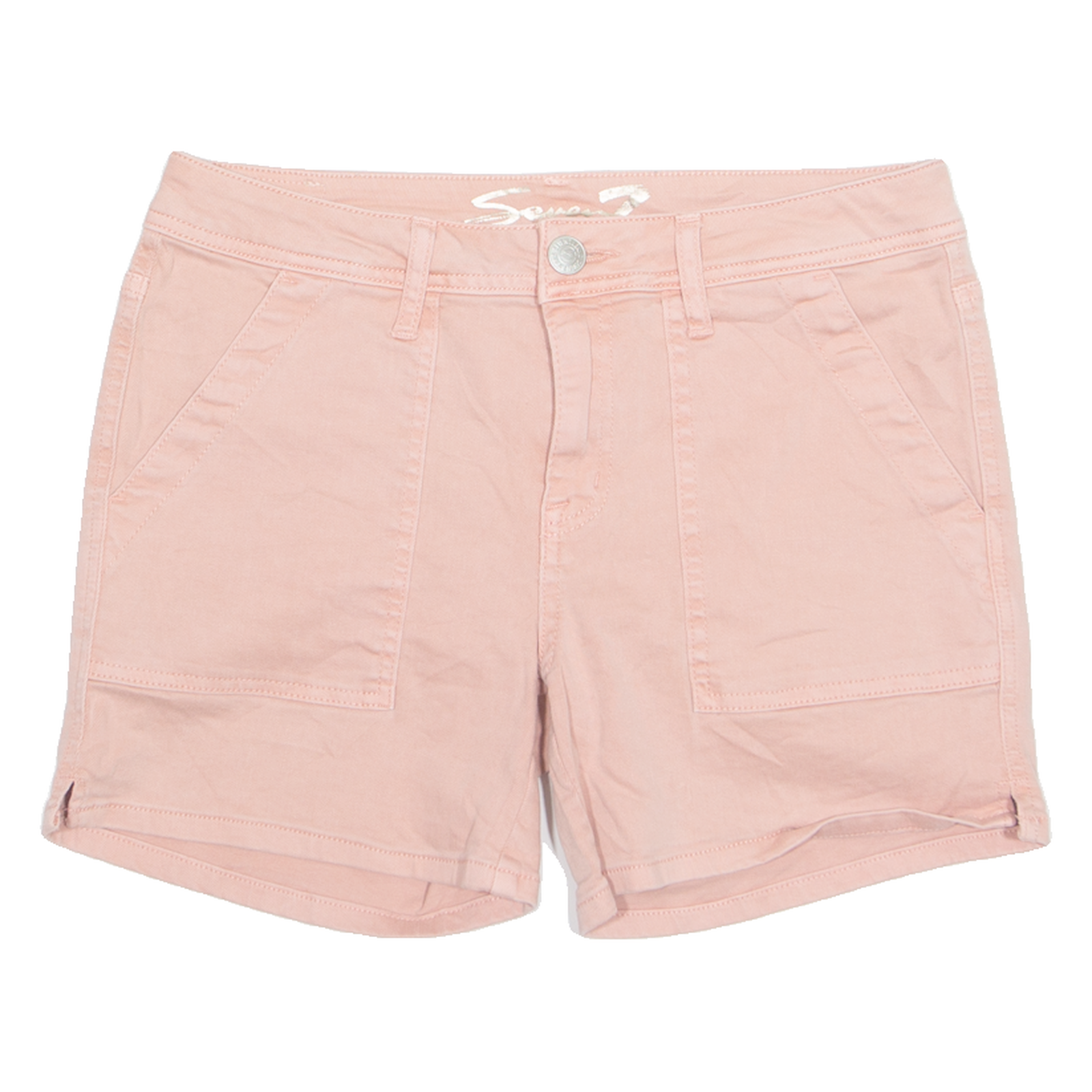 UTILITY BY SEVEN7 DENIM Womens Utility Shorts Pink 90s M W31 Refurbished - N/A refurbished available on Cerqular