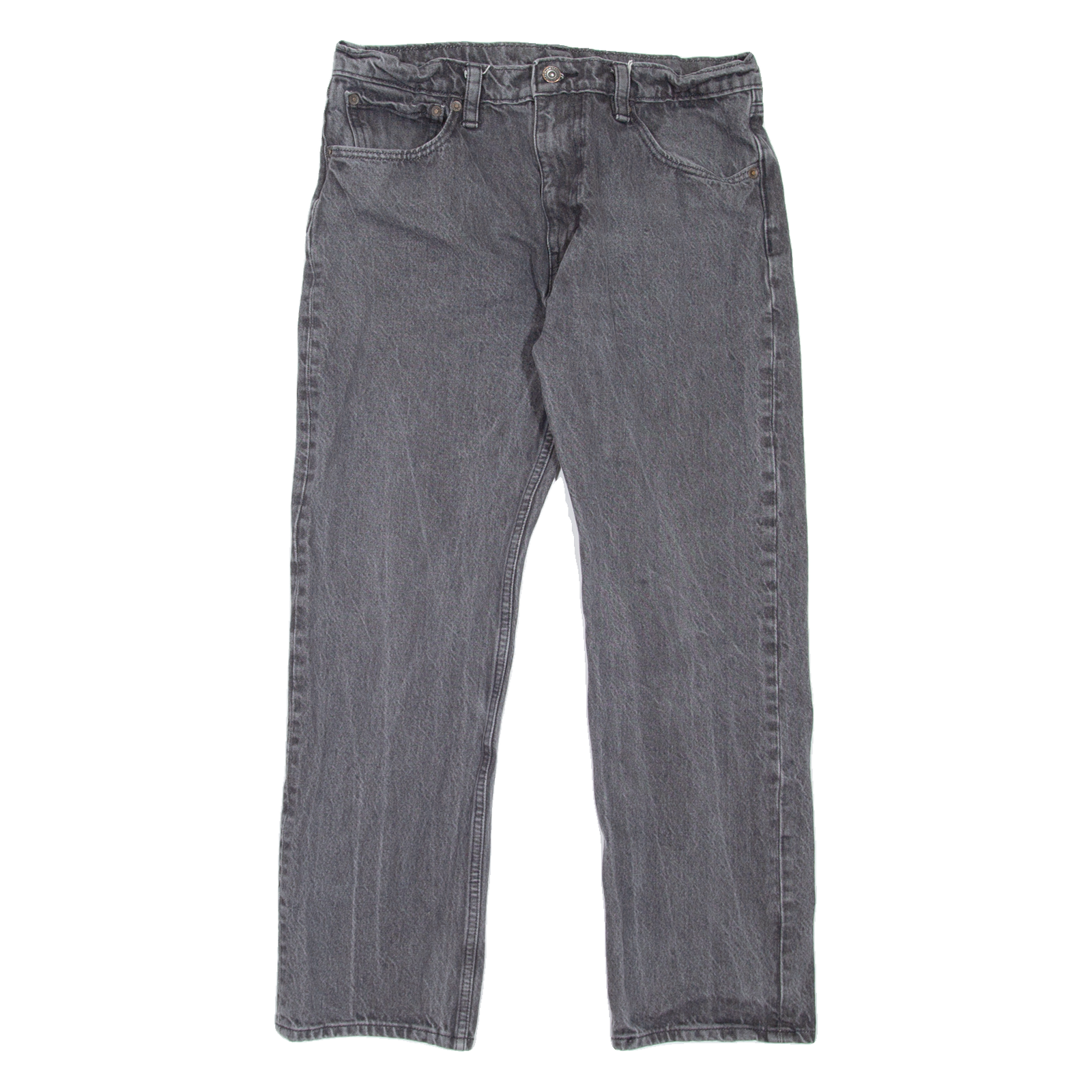 LEVI'S 551 BIG E Mens Jeans Grey Regular Straight W32 L30 Refurbished - N/A refurbished available on Cerqular