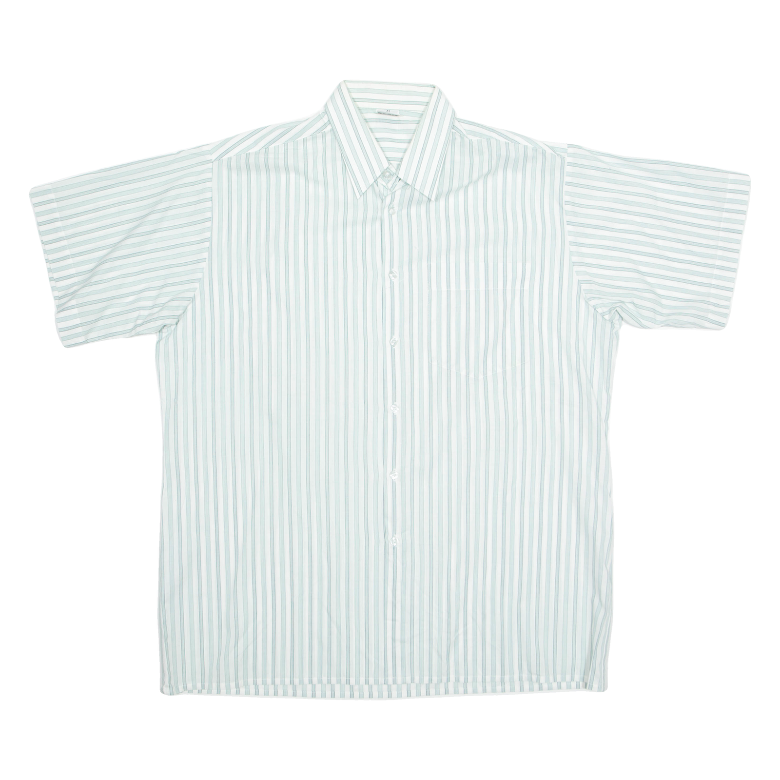 Mens Shirt White Striped L Refurbished - N/A refurbished available on Cerqular