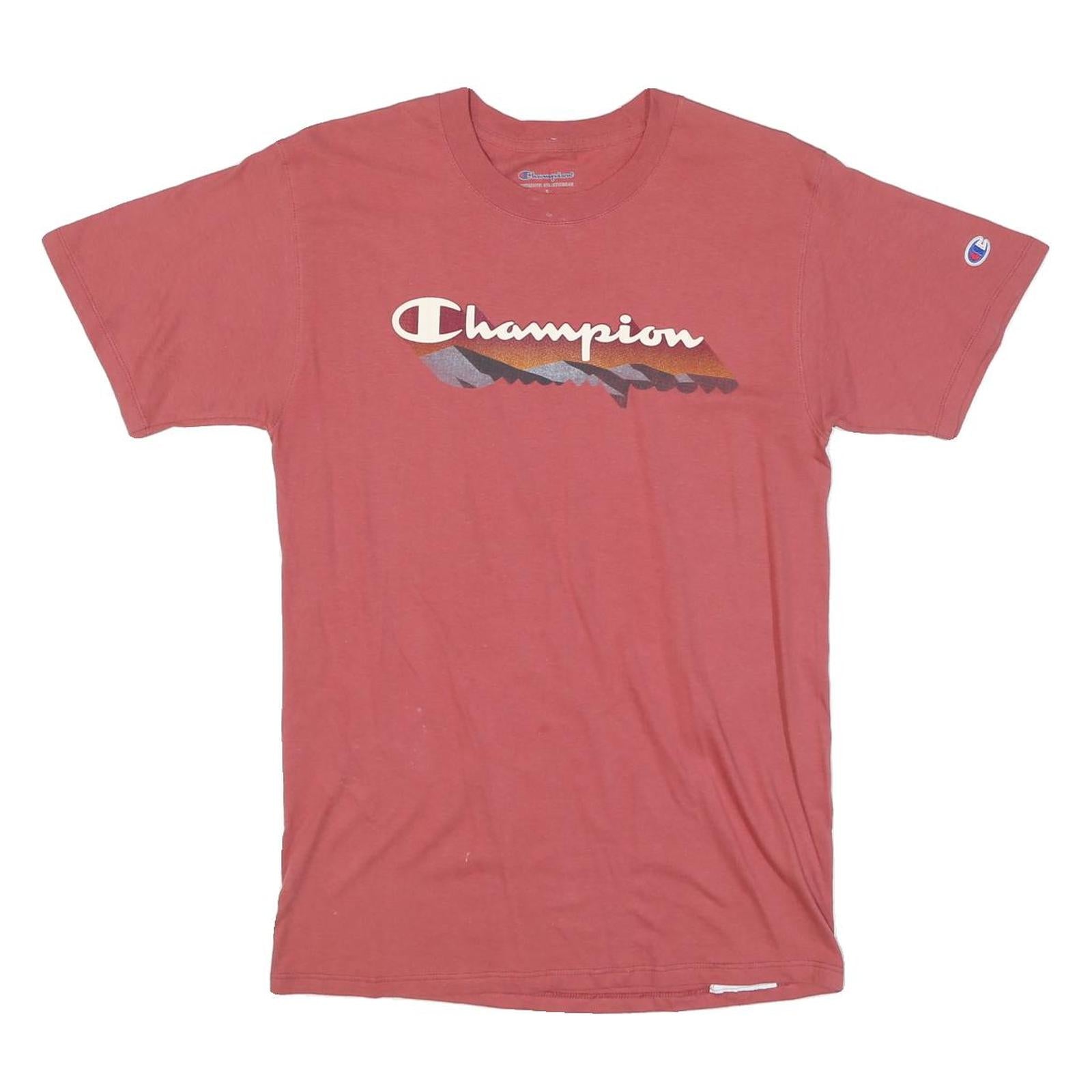 Buy CHAMPION Mens Red Graphic Logo T-Shirt S Short Sleeve Crew Neck Classic Cotton Refurbished - $18.19 CHAMPION Mens Red Graphic Logo T-Shirt S Short Sleeve Crew Neck Classic Cotton Refurbished - N/A refurbished available on Cerqular