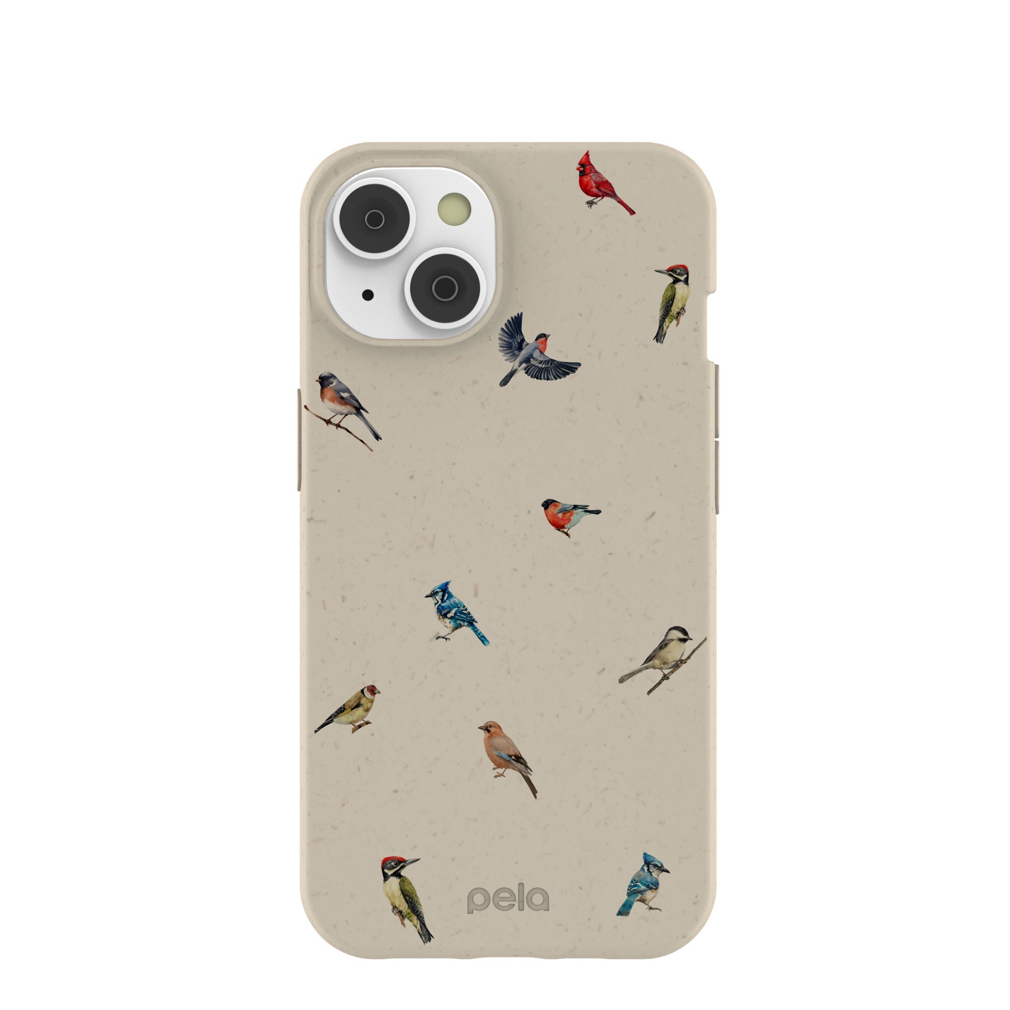London Fog Frosted Flock iPhone 14/16e Case Refurbished - Pela Case refurbished available on Cerqular