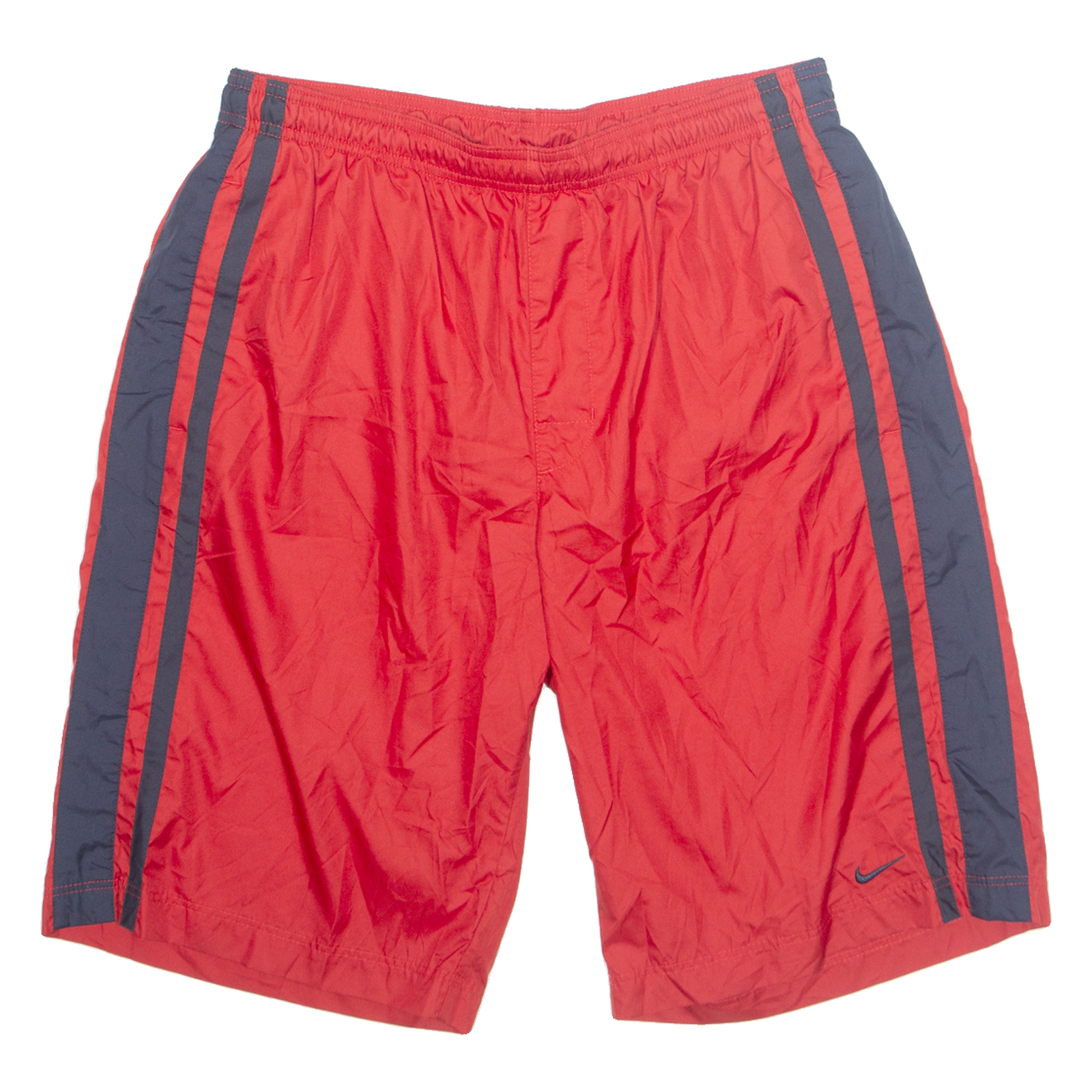 NIKE Mesh Lined Mens Swimming Shorts Red Relaxed L W32 Refurbished - N/A refurbished available on Cerqular