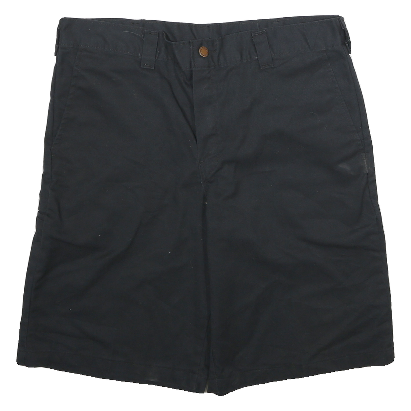 DICKIES Mens Black Casual Cotton Blend Shorts 2XL W34 Workwear Relaxed Fit Refurbished - N/A refurbished available on Cerqular