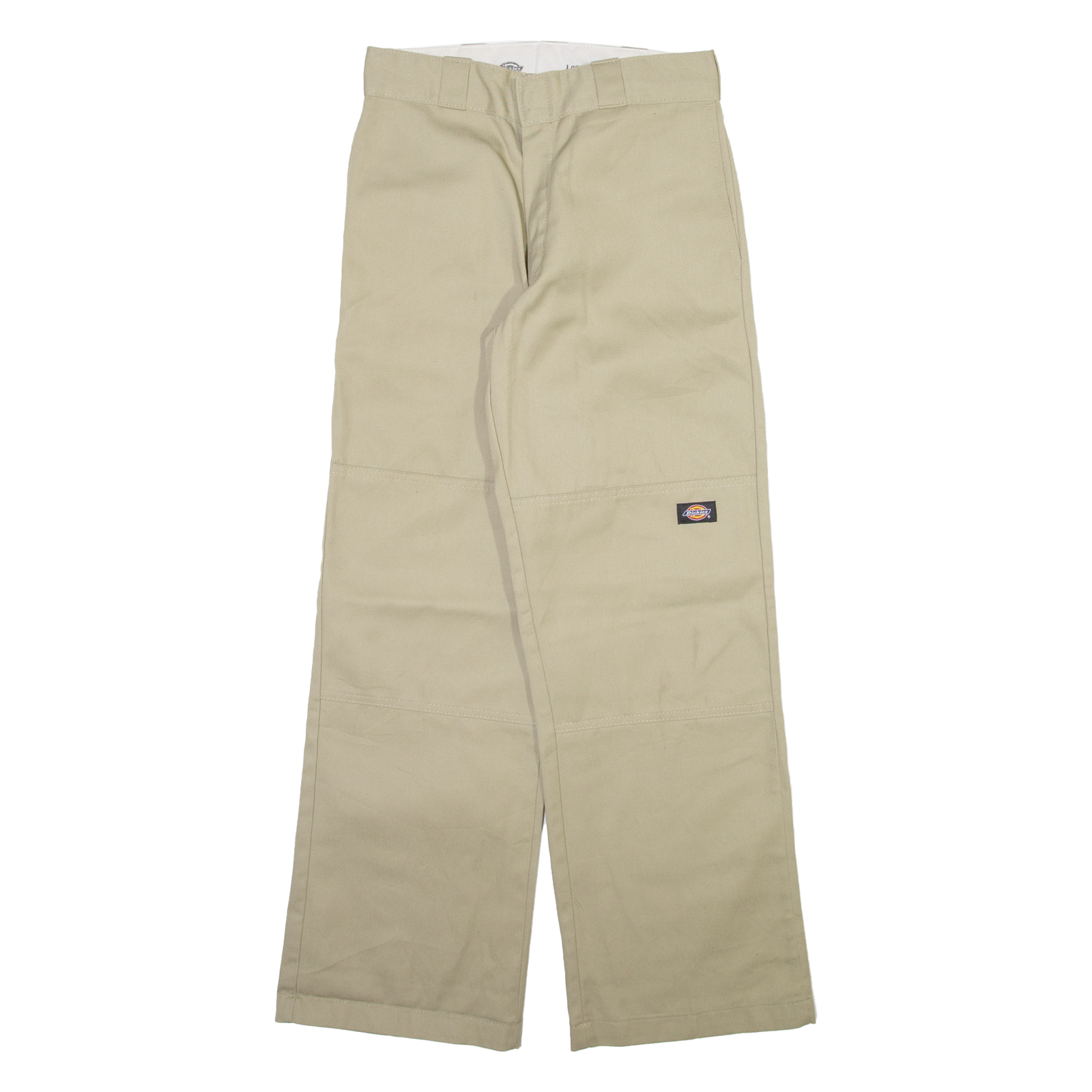 DICKIES Mens Trousers Beige Loose Straight W28 L29 Refurbished - N/A refurbished available on Cerqular