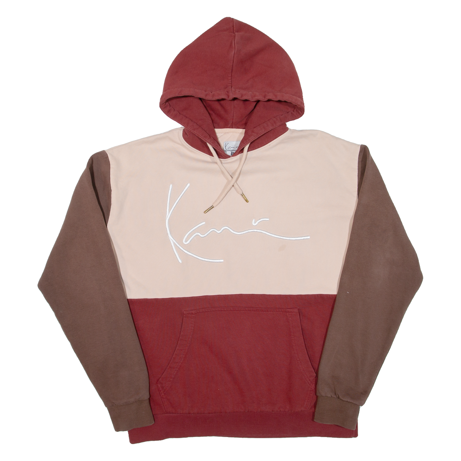 KARL KANI Oversized Mens Brown Hoodie S Refurbished - N/A refurbished available on Cerqular