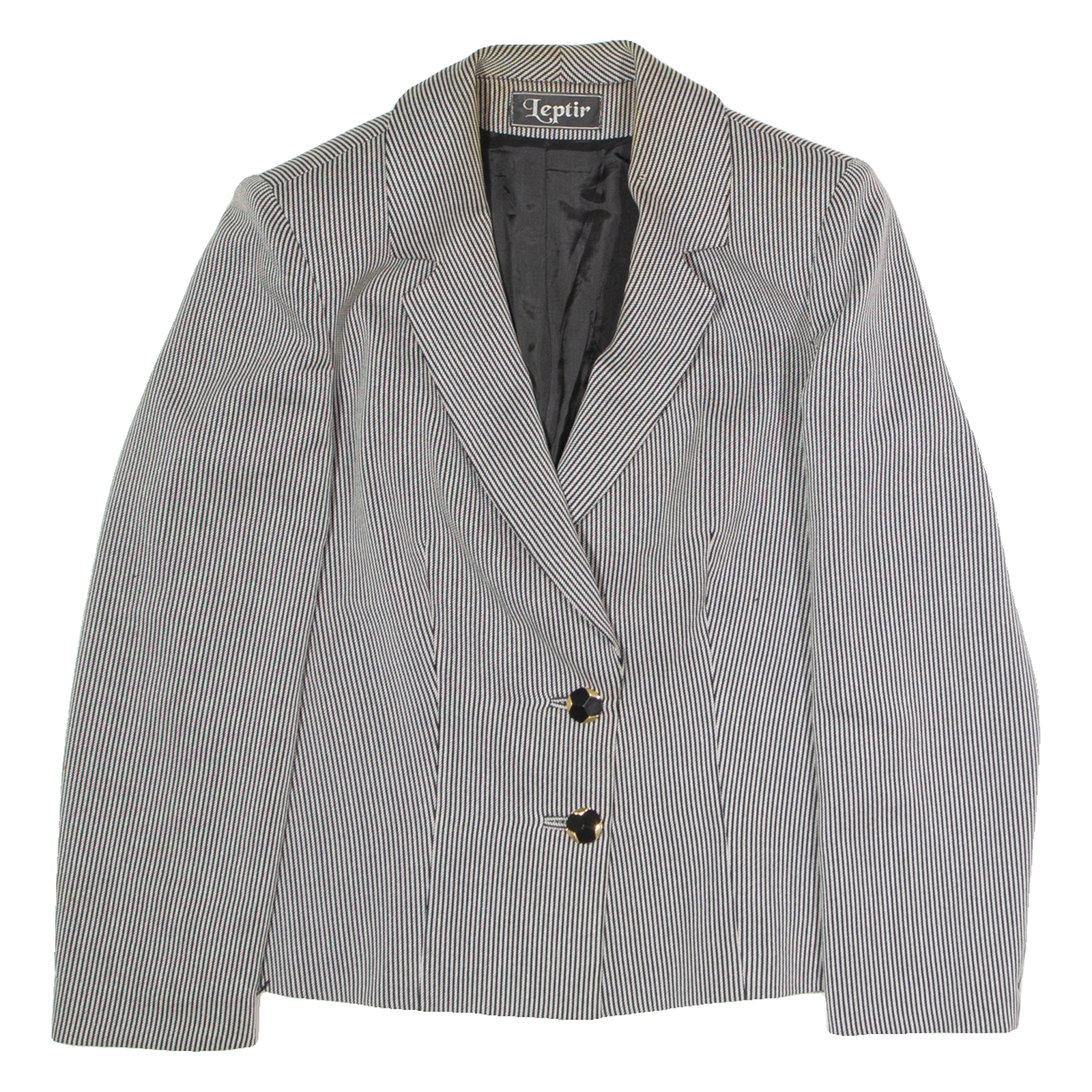 Buy LEPTIR Womens Blazer Jacket Grey Pinstripe XS Refurbished - $46.79 LEPTIR Womens Blazer Jacket Grey Pinstripe XS Refurbished - N/A refurbished available on Cerqular