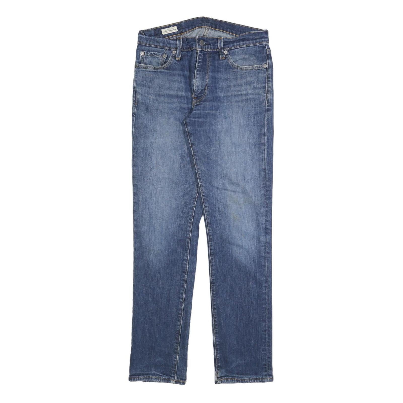 LEVI'S 511 BIG E Mens Slim Blue Denim Jeans W30 L32 Classic Zip Cotton Blend Refurbished - N/A refurbished available on Cerqular
