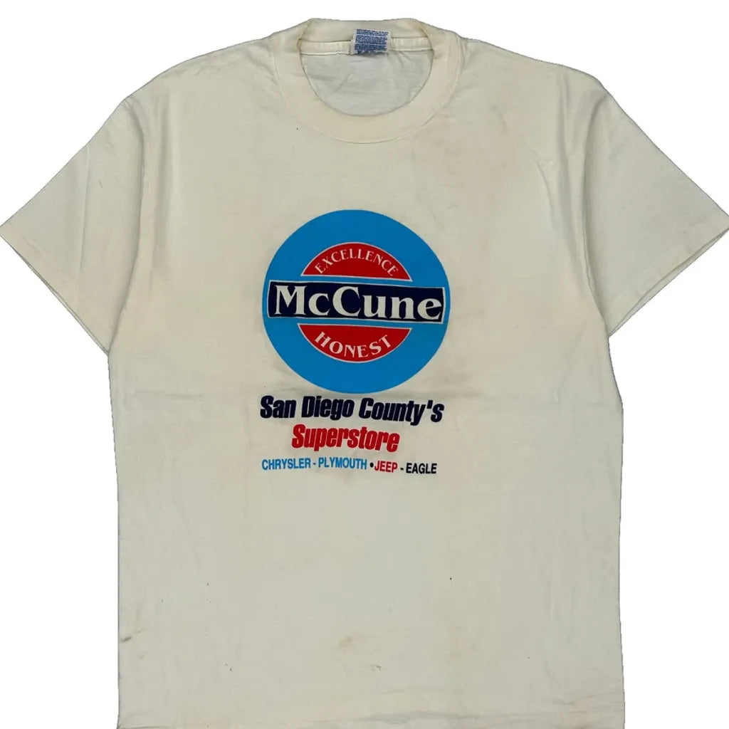 Buy San Diego County'S Superstore Hanes Single Stitch T-Shirt - Large White Cotton Refurbished - $28.46 San Diego County'S Superstore Hanes Single Stitch T-Shirt - Large White Cotton Refurbished - Thrifted (note: this is a term often used to describe second- refurbished available on Cerqular