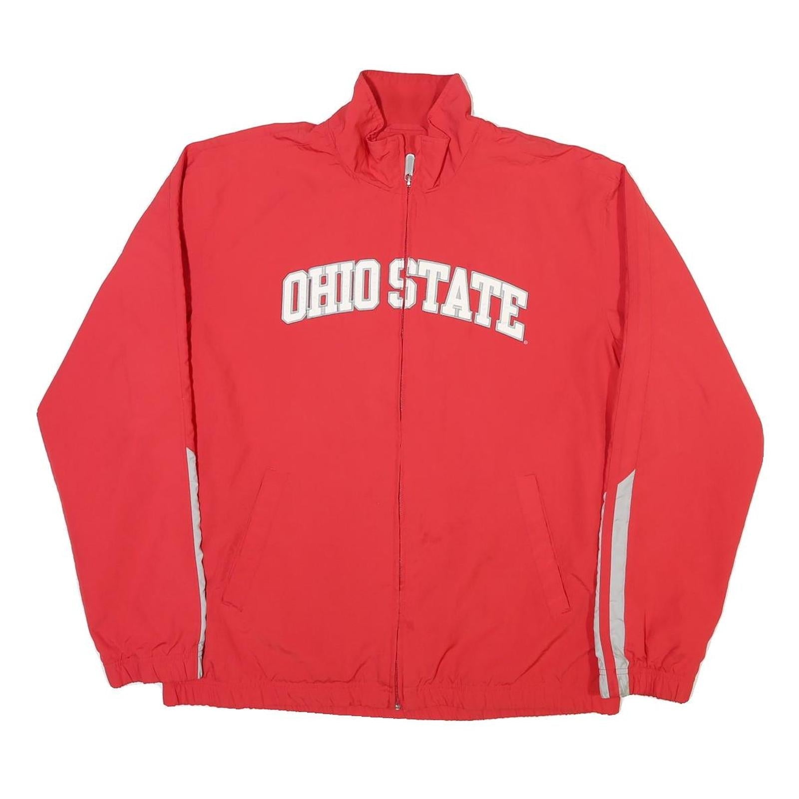 Buy NIKE Mens Red Ohio State Jacket L Polyester Blend Zip Casual Sportswear Refurbished - $49.39 NIKE Mens Red Ohio State Jacket L Polyester Blend Zip Casual Sportswear Refurbished - N/A refurbished available on Cerqular