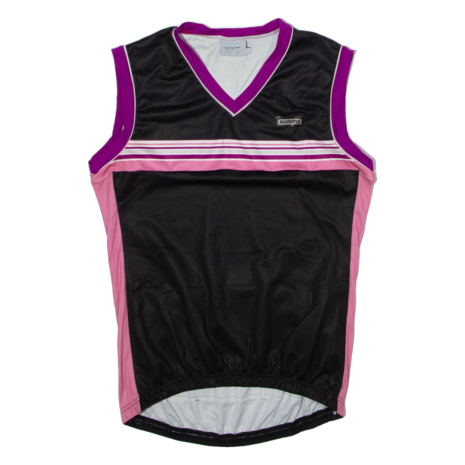 SHIMANO Cycling Mens Jersey Black Sleeveless V-Neck M Refurbished - N/A refurbished available on Cerqular