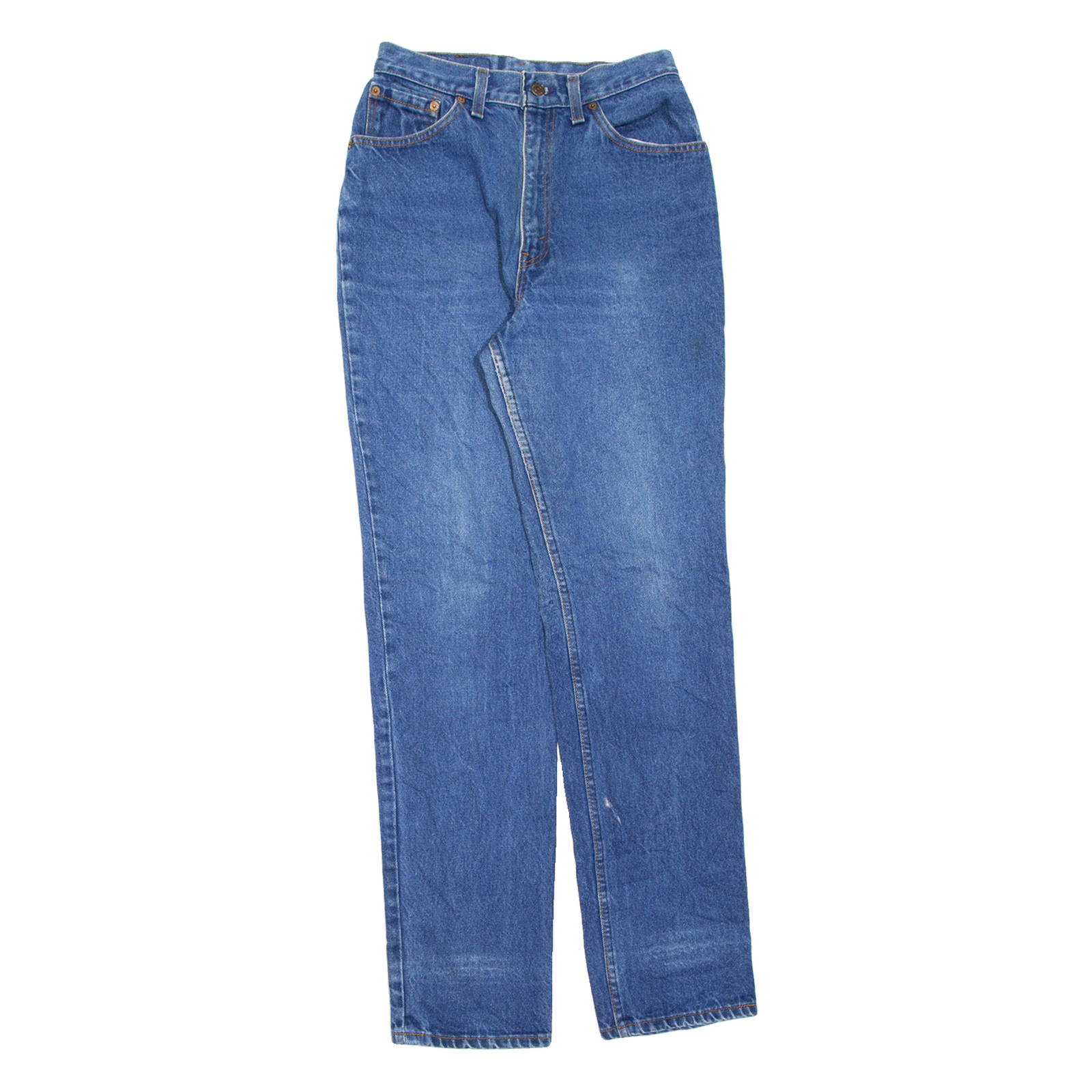 LEVI'S Womens Jeans Blue Slim Straight Stone Wash W26 L32 Refurbished - N/A refurbished available on Cerqular